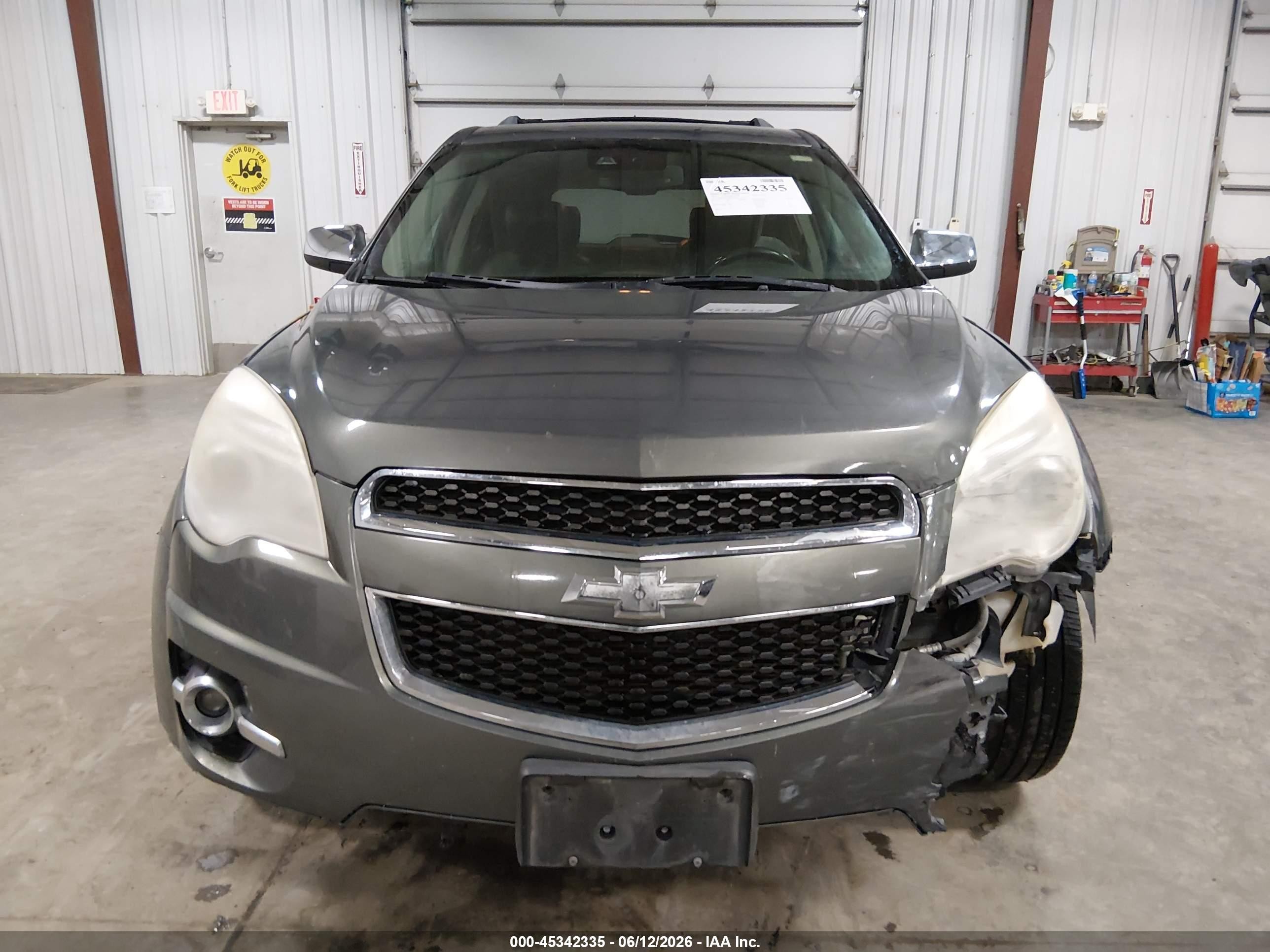 2013 Chevrolet Equinox Ltz Gray vin: 2GNFLGEK8D6332194