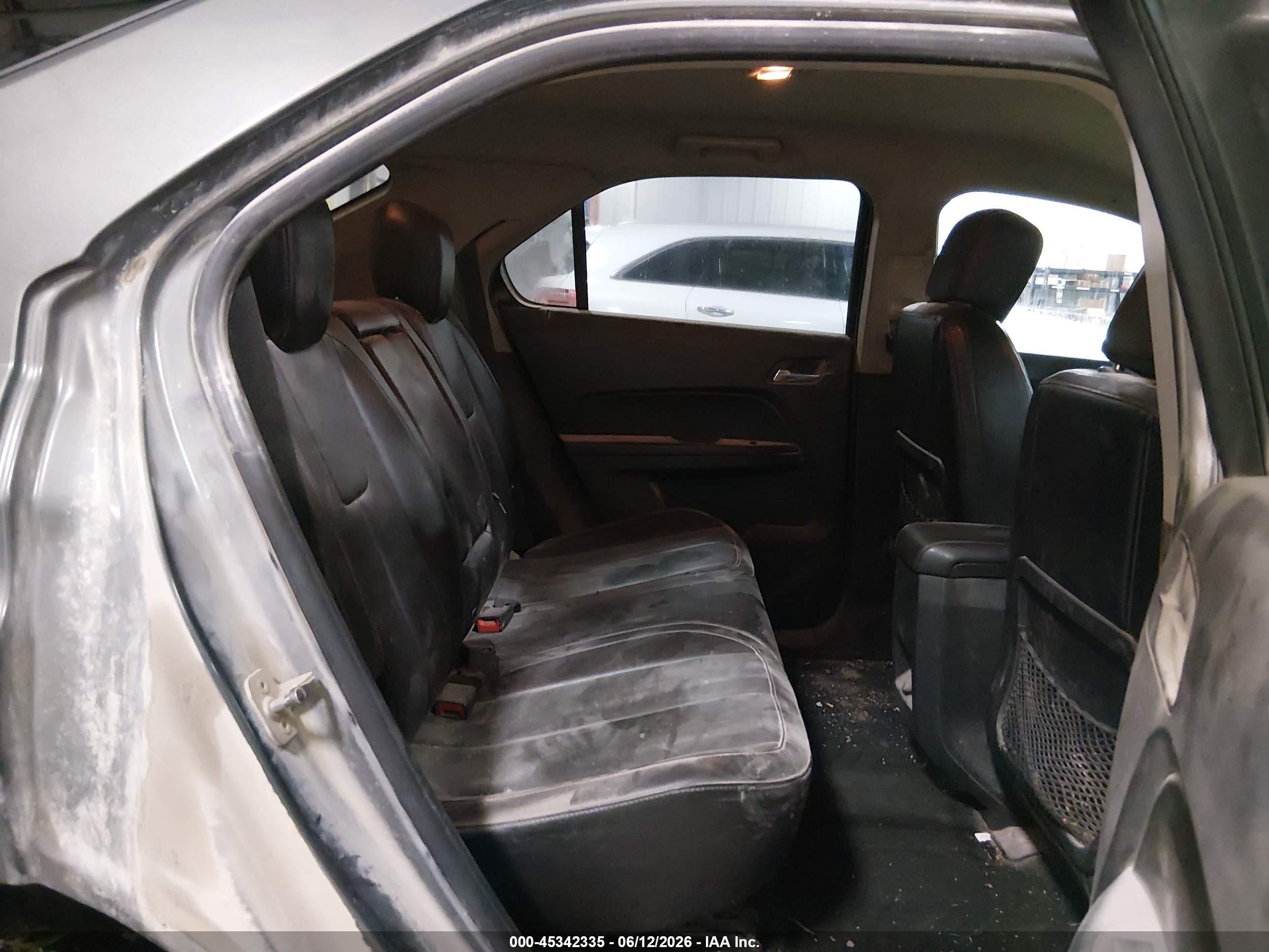 2013 Chevrolet Equinox Ltz Gray vin: 2GNFLGEK8D6332194