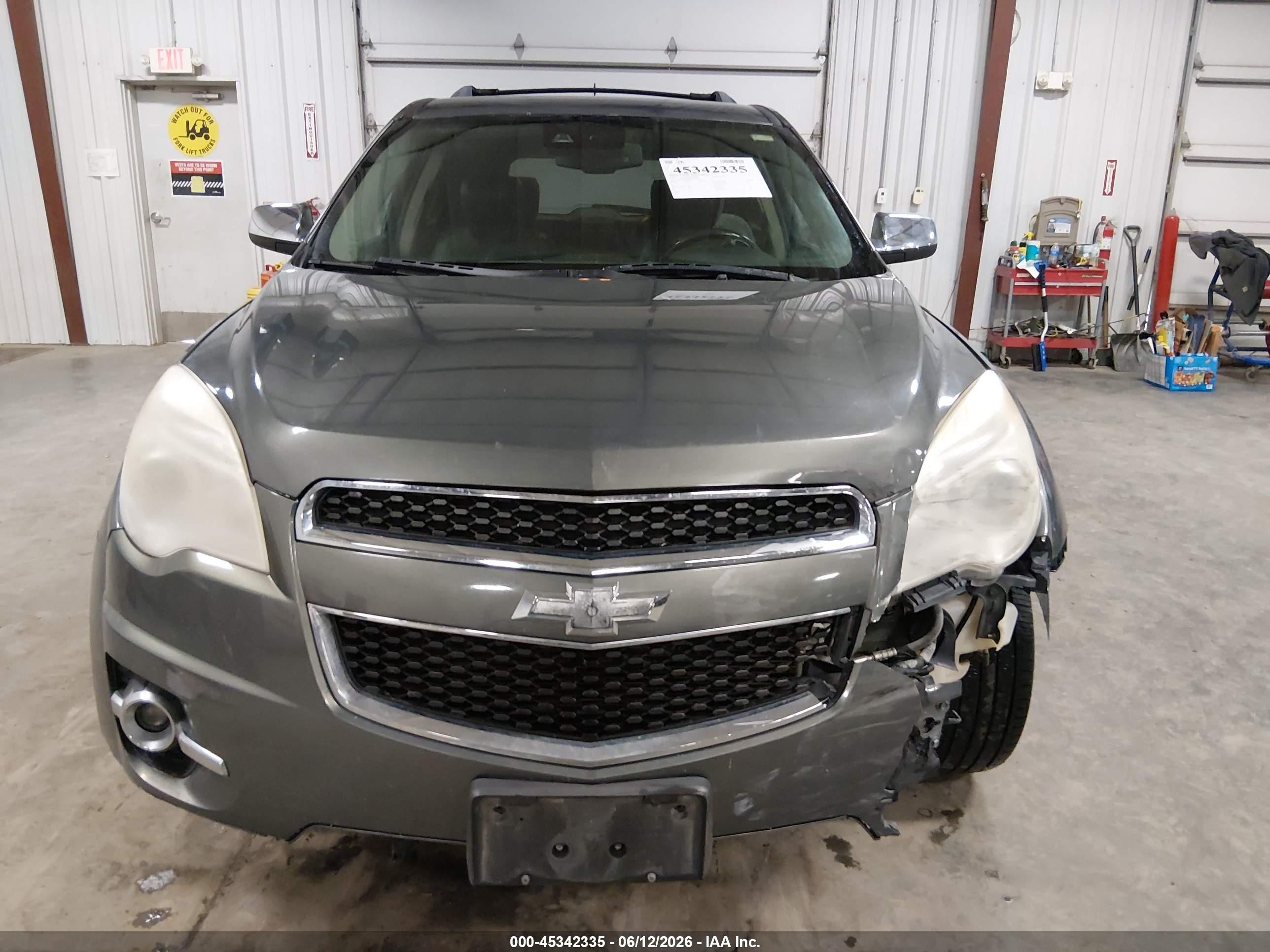 2013 Chevrolet Equinox Ltz Gray vin: 2GNFLGEK8D6332194