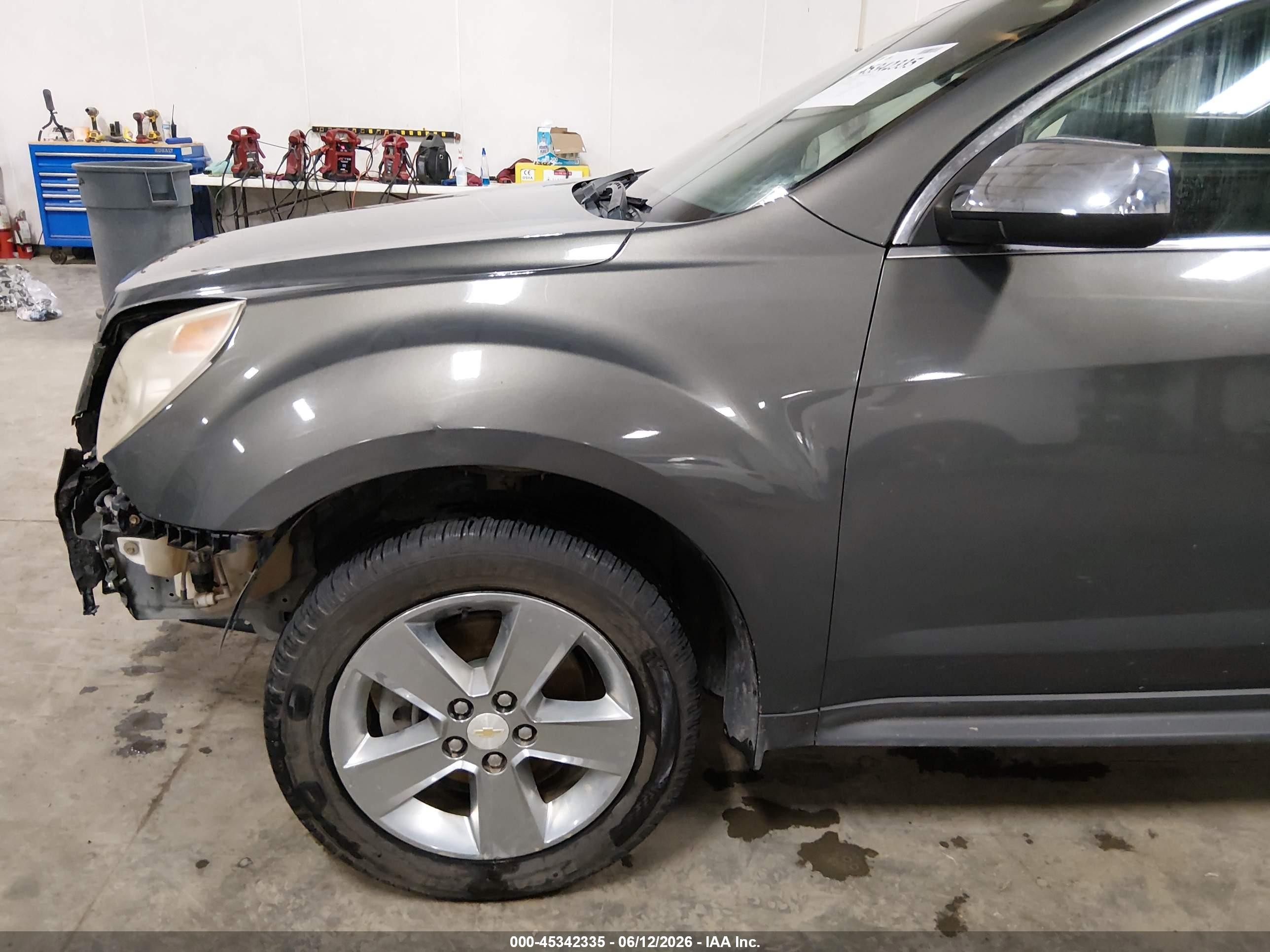 2013 Chevrolet Equinox Ltz Gray vin: 2GNFLGEK8D6332194