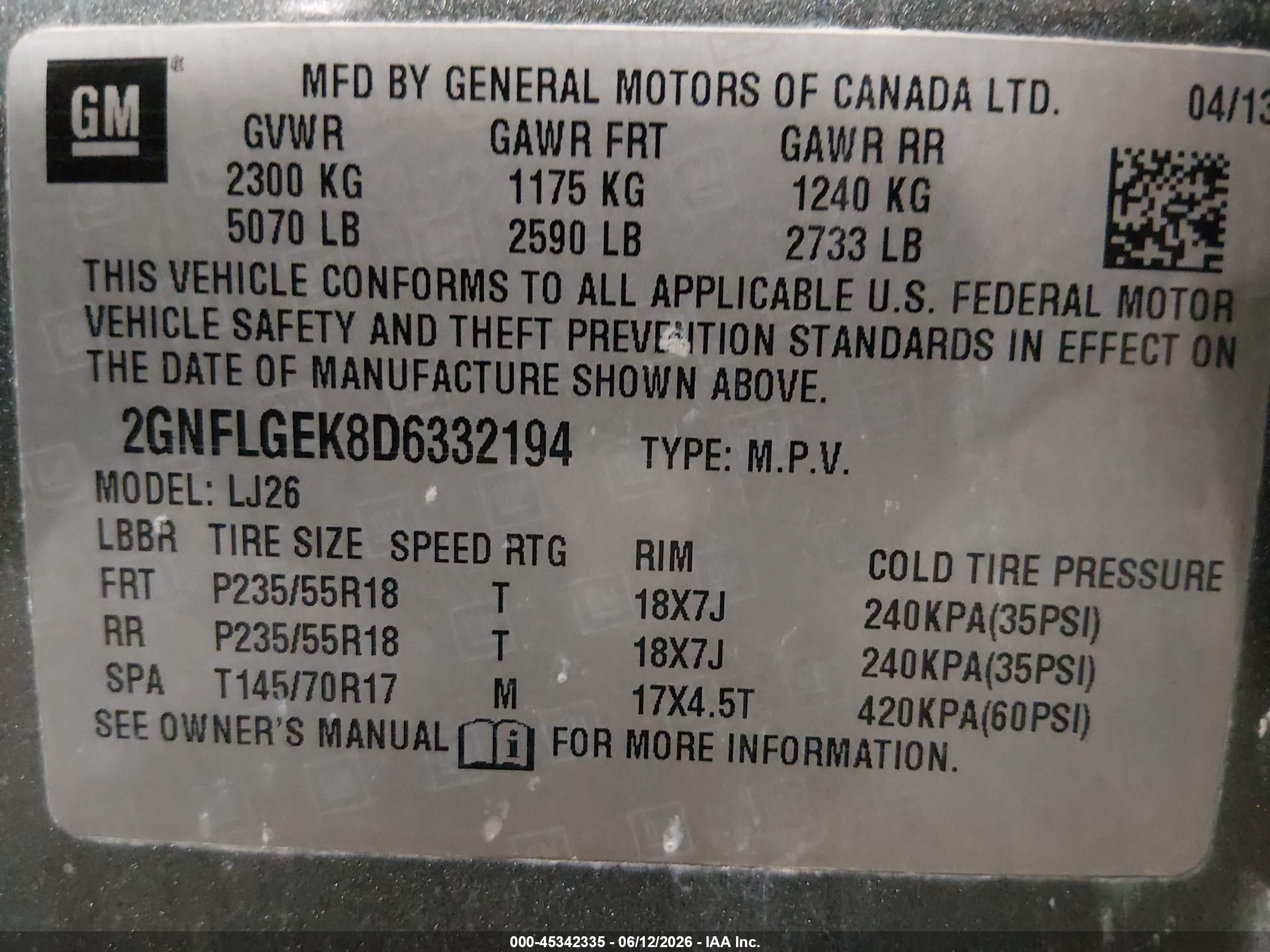 2013 Chevrolet Equinox Ltz Gray vin: 2GNFLGEK8D6332194