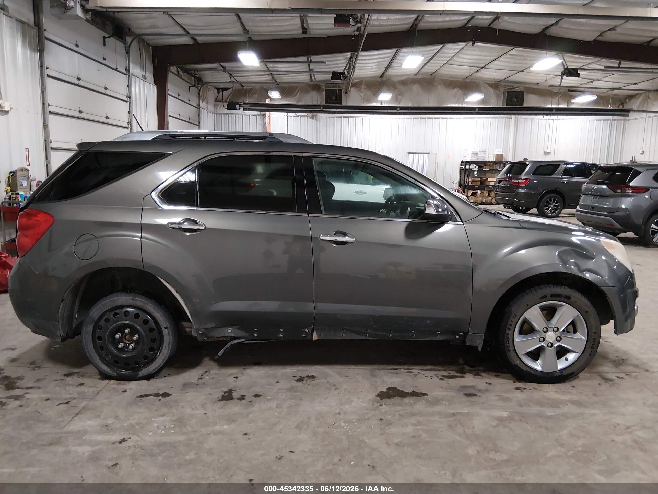 2013 Chevrolet Equinox Ltz Gray vin: 2GNFLGEK8D6332194