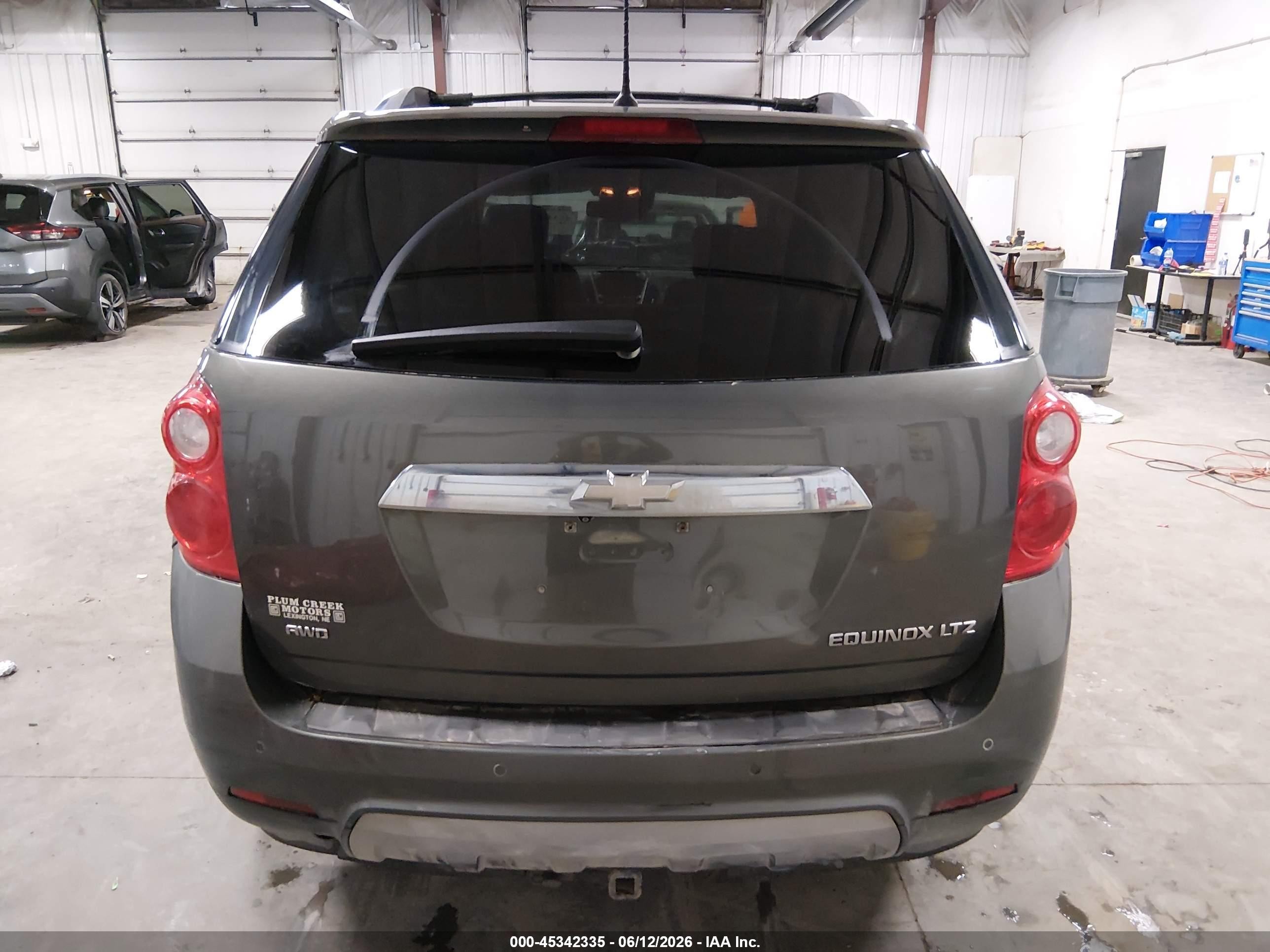 2013 Chevrolet Equinox Ltz Gray vin: 2GNFLGEK8D6332194