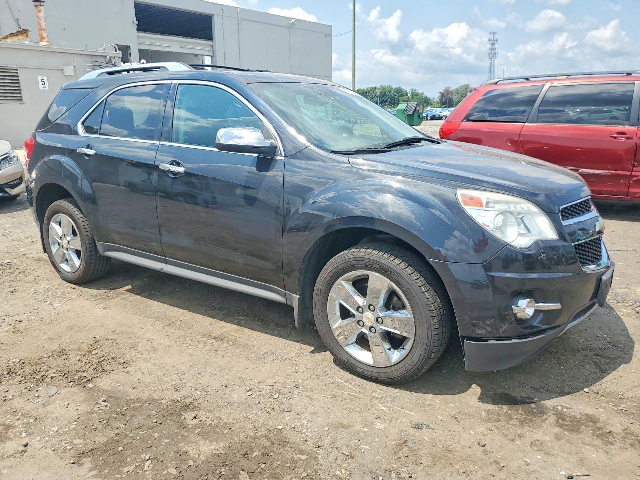 2013 Chevrolet Equinox Ltz Black vin: 2GNFLGEK8D6409727