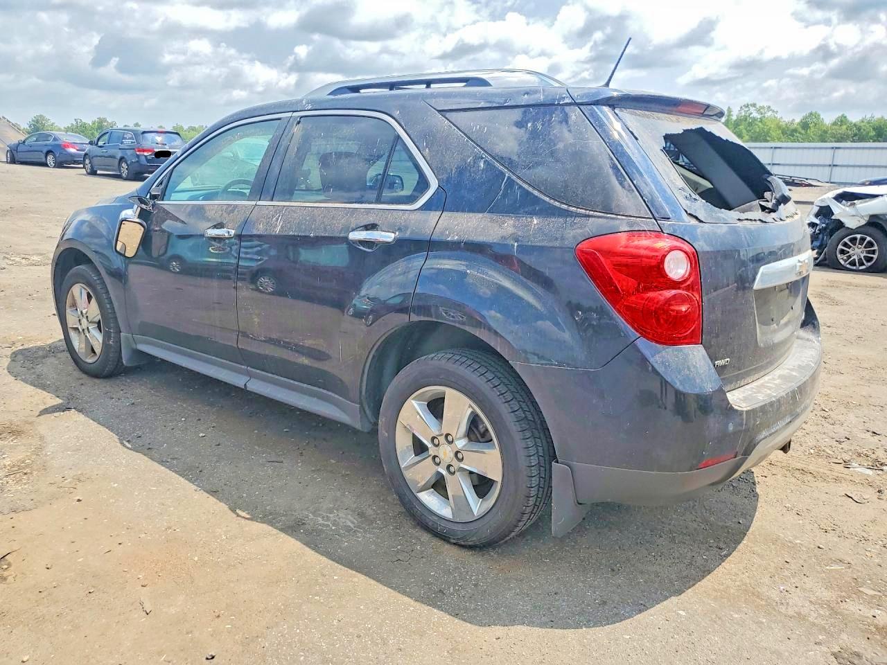 2013 Chevrolet Equinox Ltz Black vin: 2GNFLGEK8D6409727