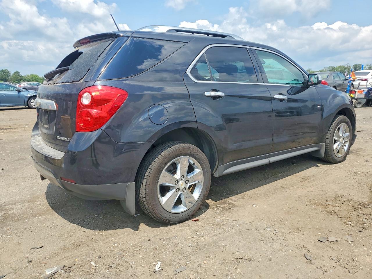 2013 Chevrolet Equinox Ltz Black vin: 2GNFLGEK8D6409727