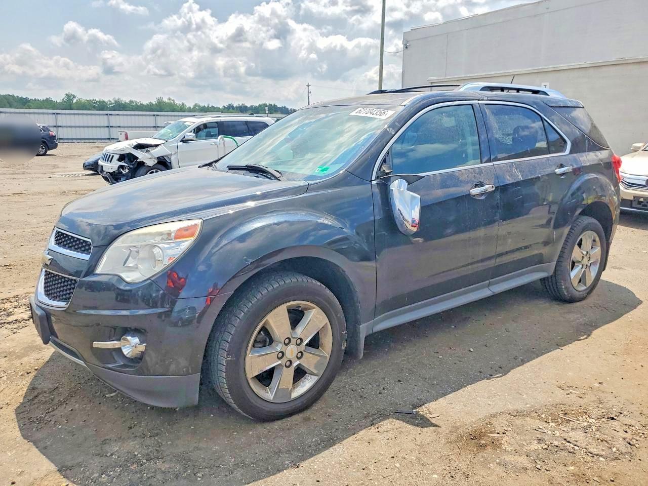 2013 Chevrolet Equinox Ltz Black vin: 2GNFLGEK8D6409727