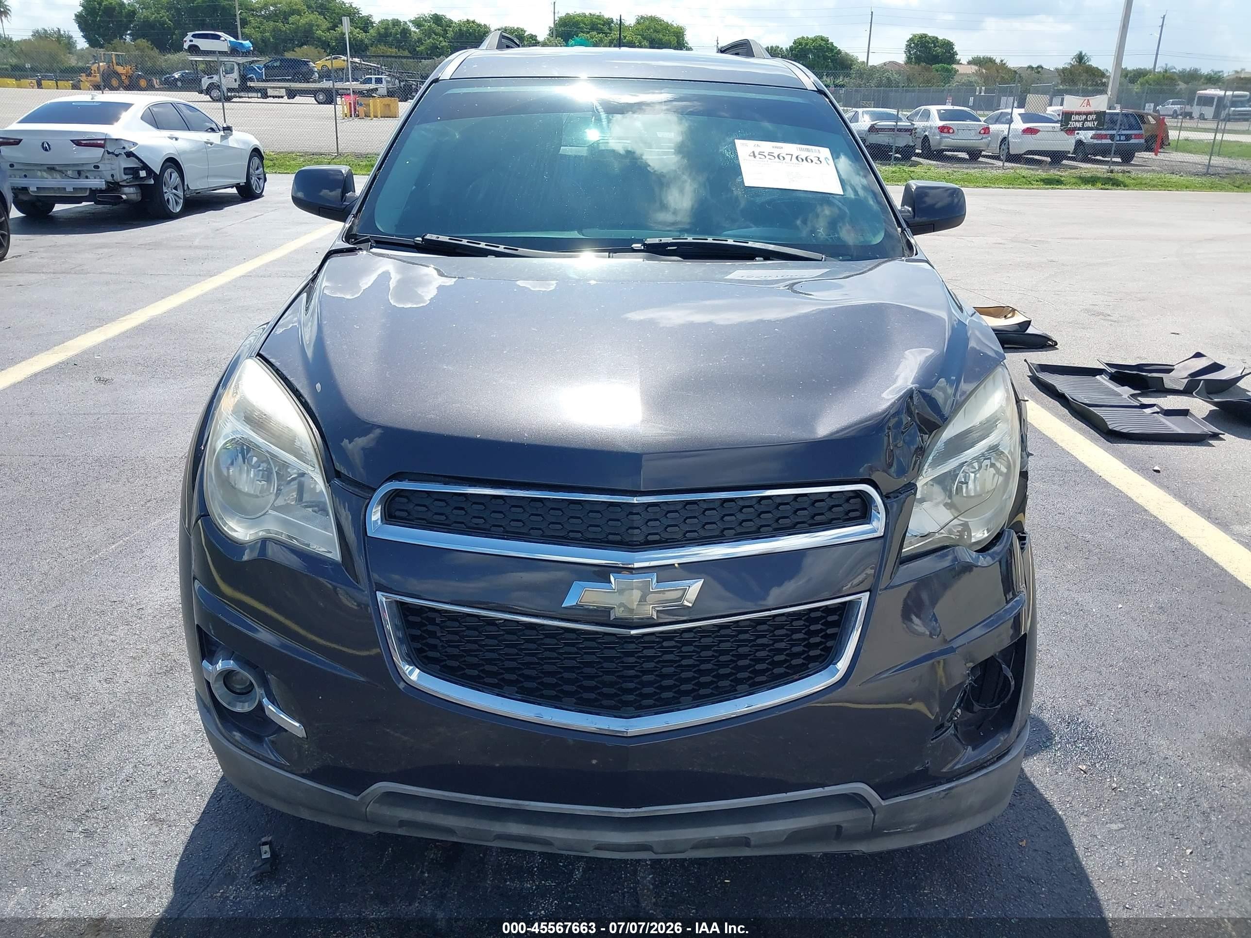 2014 Chevrolet Equinox Lt Gray vin: 2GNFLGEK8E6174991