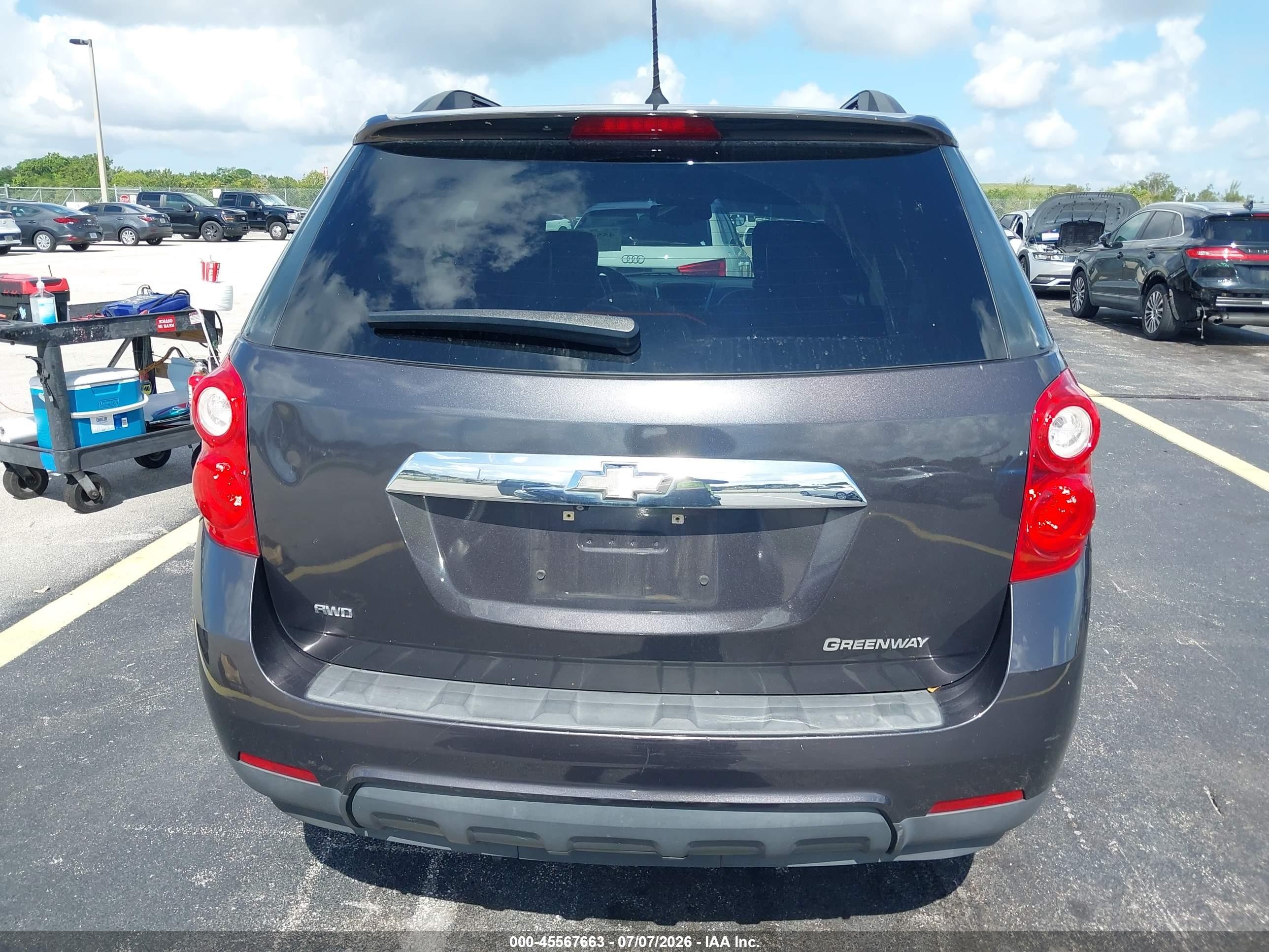 2014 Chevrolet Equinox Lt Gray vin: 2GNFLGEK8E6174991