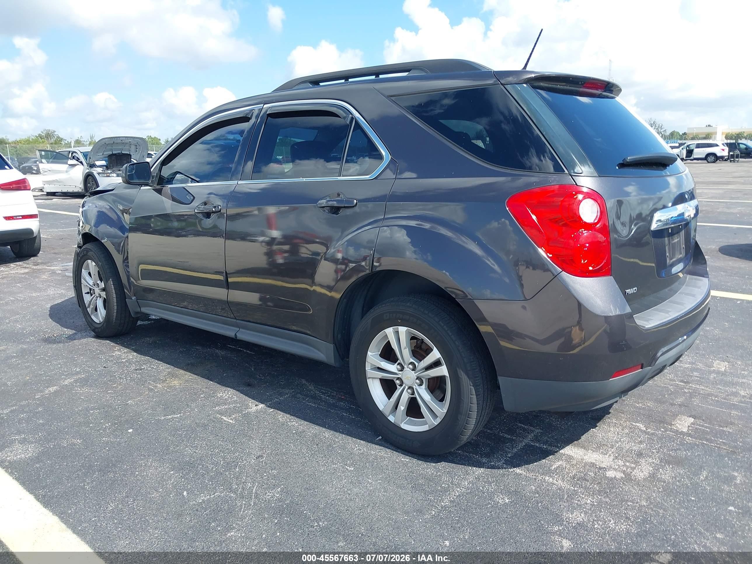 2014 Chevrolet Equinox Lt Gray vin: 2GNFLGEK8E6174991
