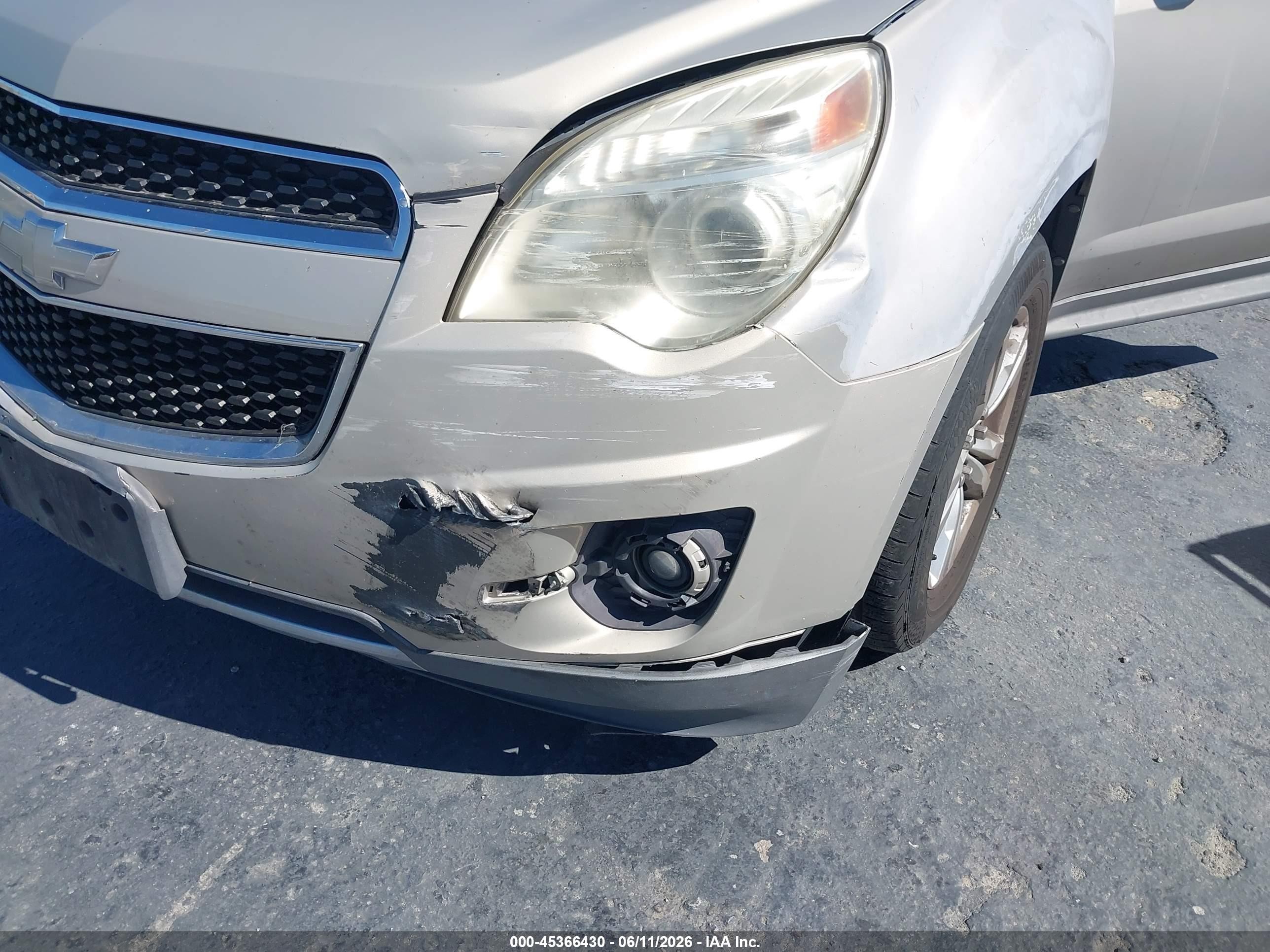 2012 Chevrolet Equinox Ltz Beige vin: 2GNFLGEK9C6110133