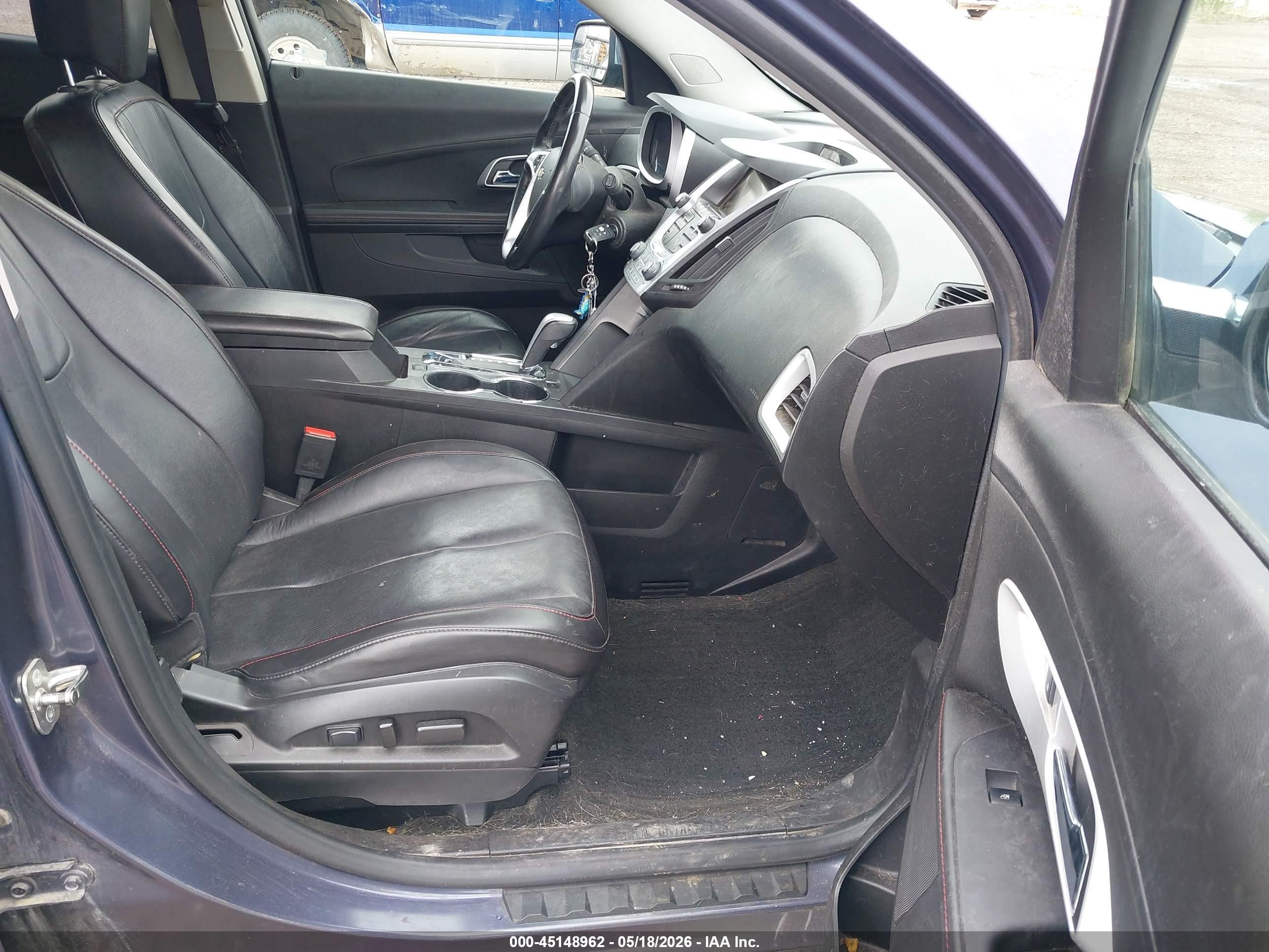 2013 Chevrolet Equinox Ltz Blue vin: 2GNFLGEK9D6338117