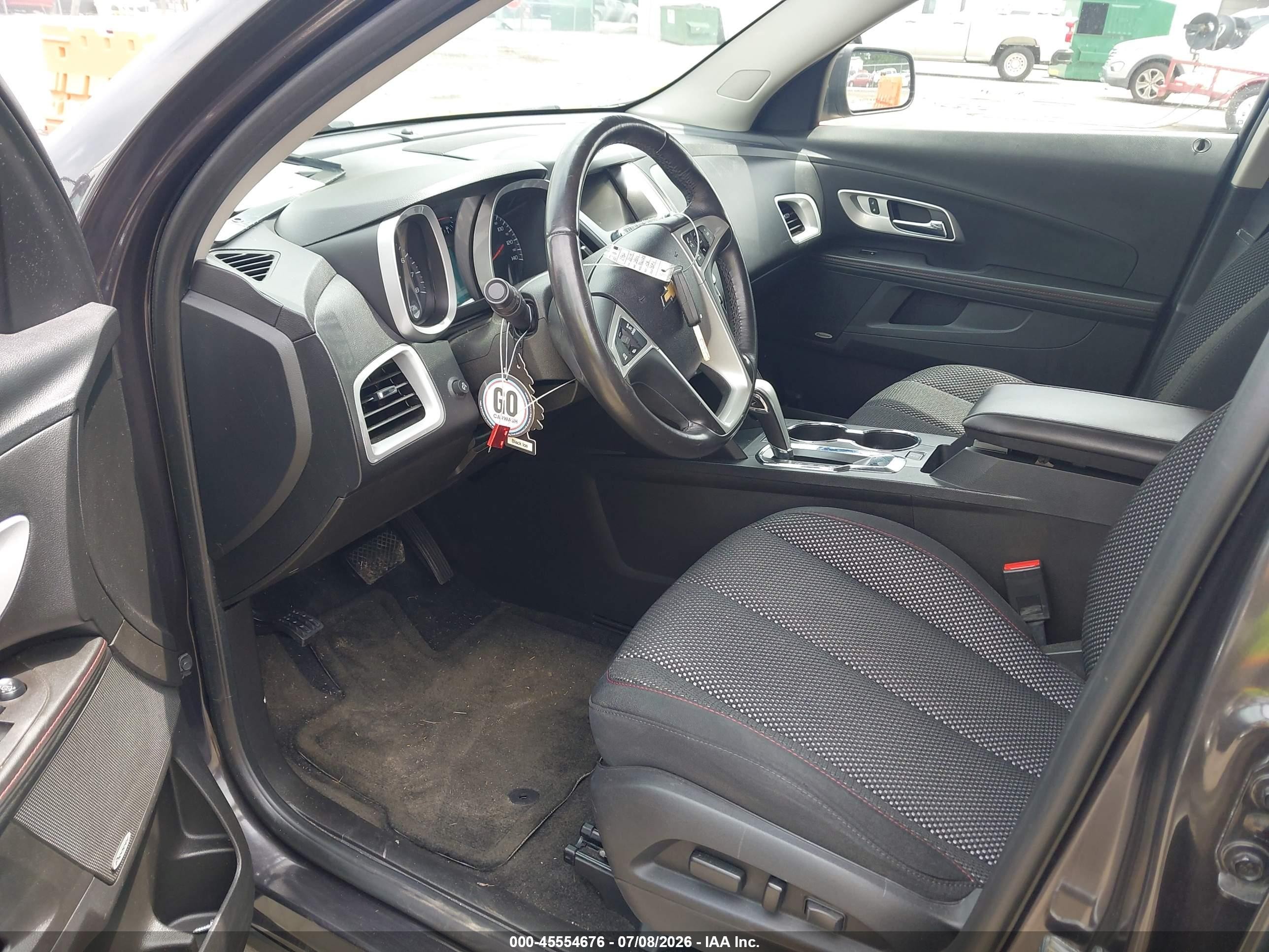 2015 Chevrolet Equinox Lt Black vin: 2GNFLGEK9F6169459