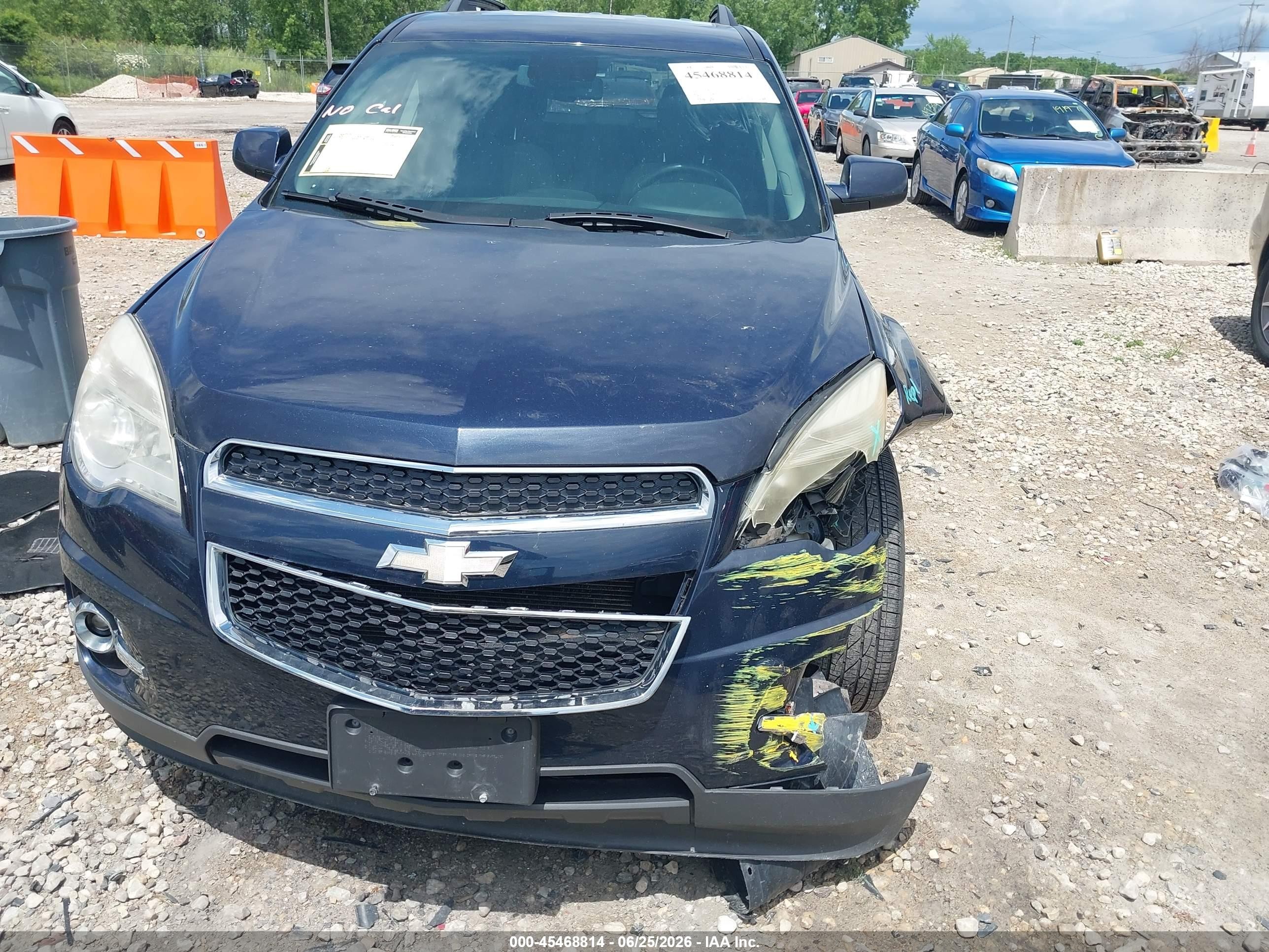 2015 Chevrolet Equinox 2lt Blue vin: 2GNFLGEK9F6350691