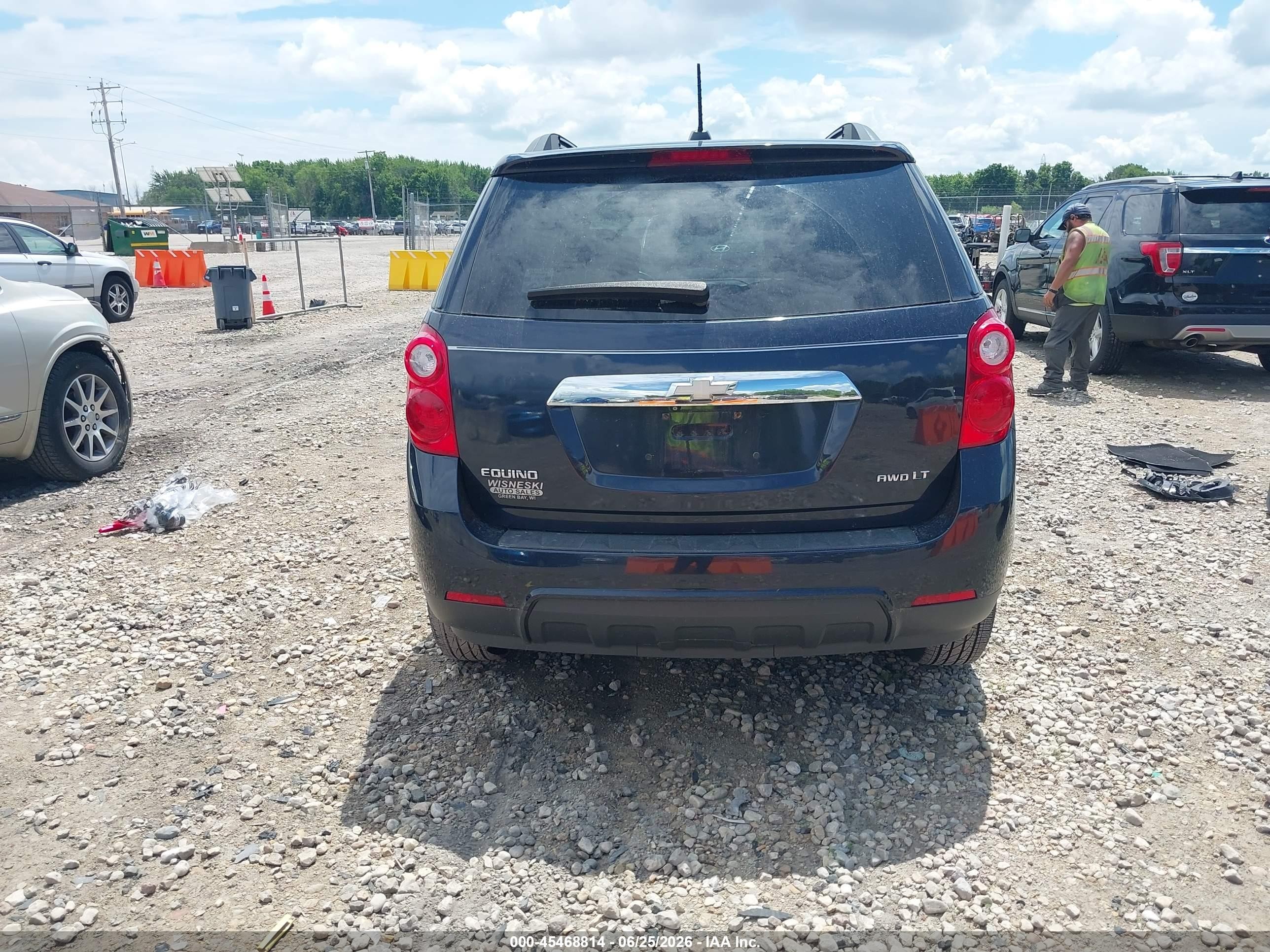 2015 Chevrolet Equinox 2lt Blue vin: 2GNFLGEK9F6350691