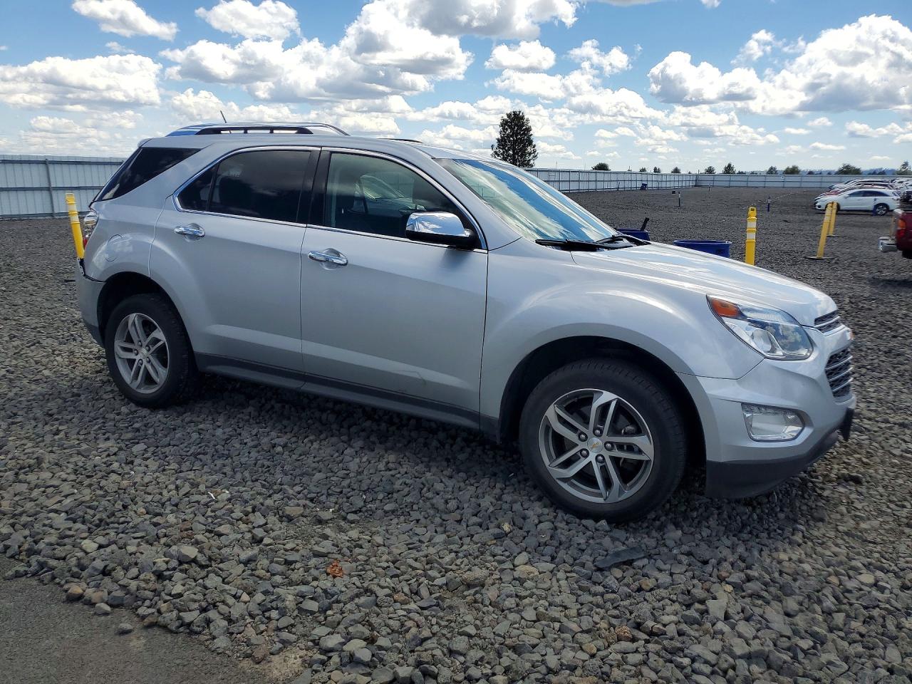 2016 Chevrolet Equinox Ltz Серебряный vin: 2GNFLGEK9G6290199