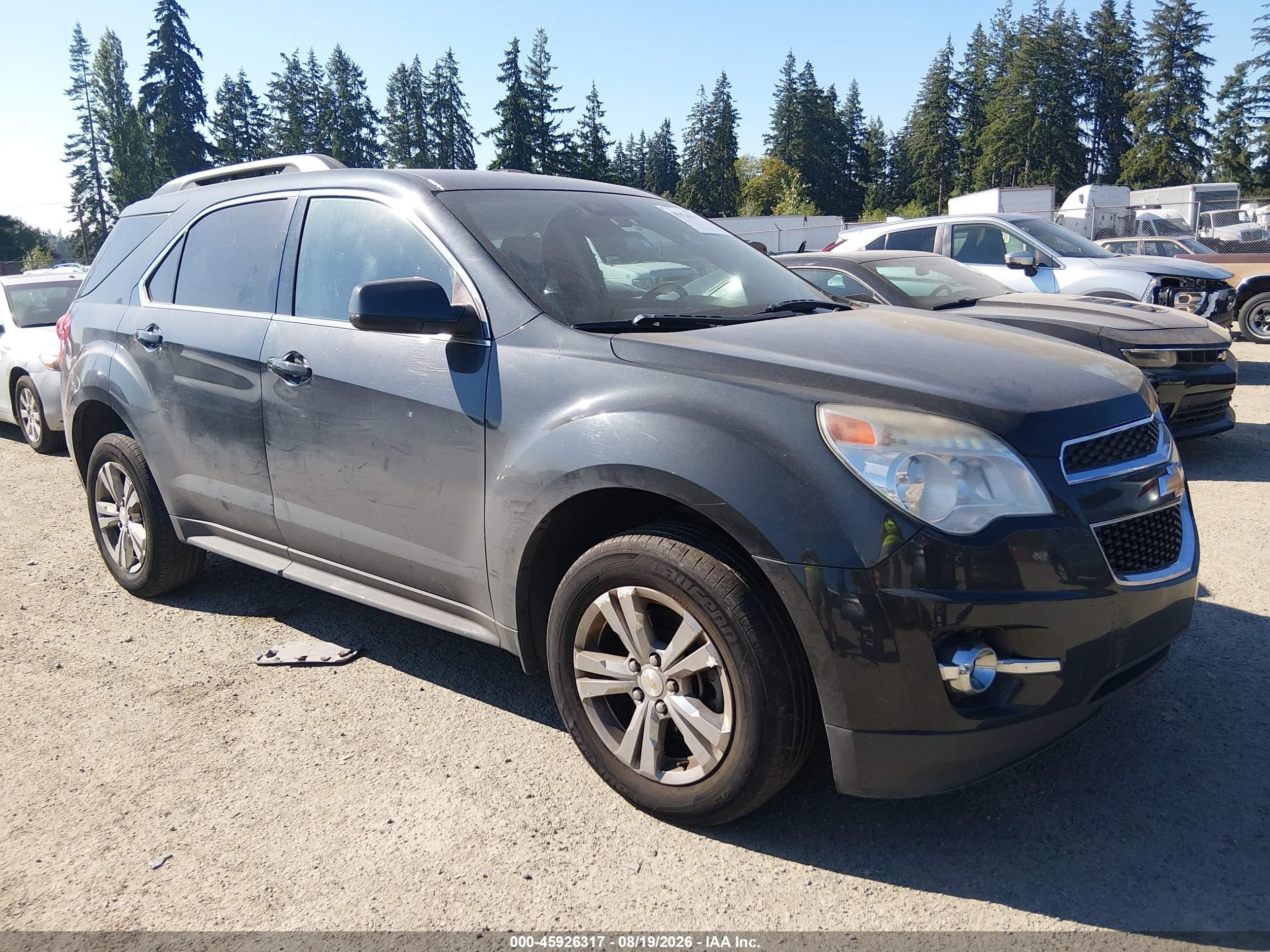 2014 Chevrolet Equinox Lt Black vin: 2GNFLGEKXE6294775