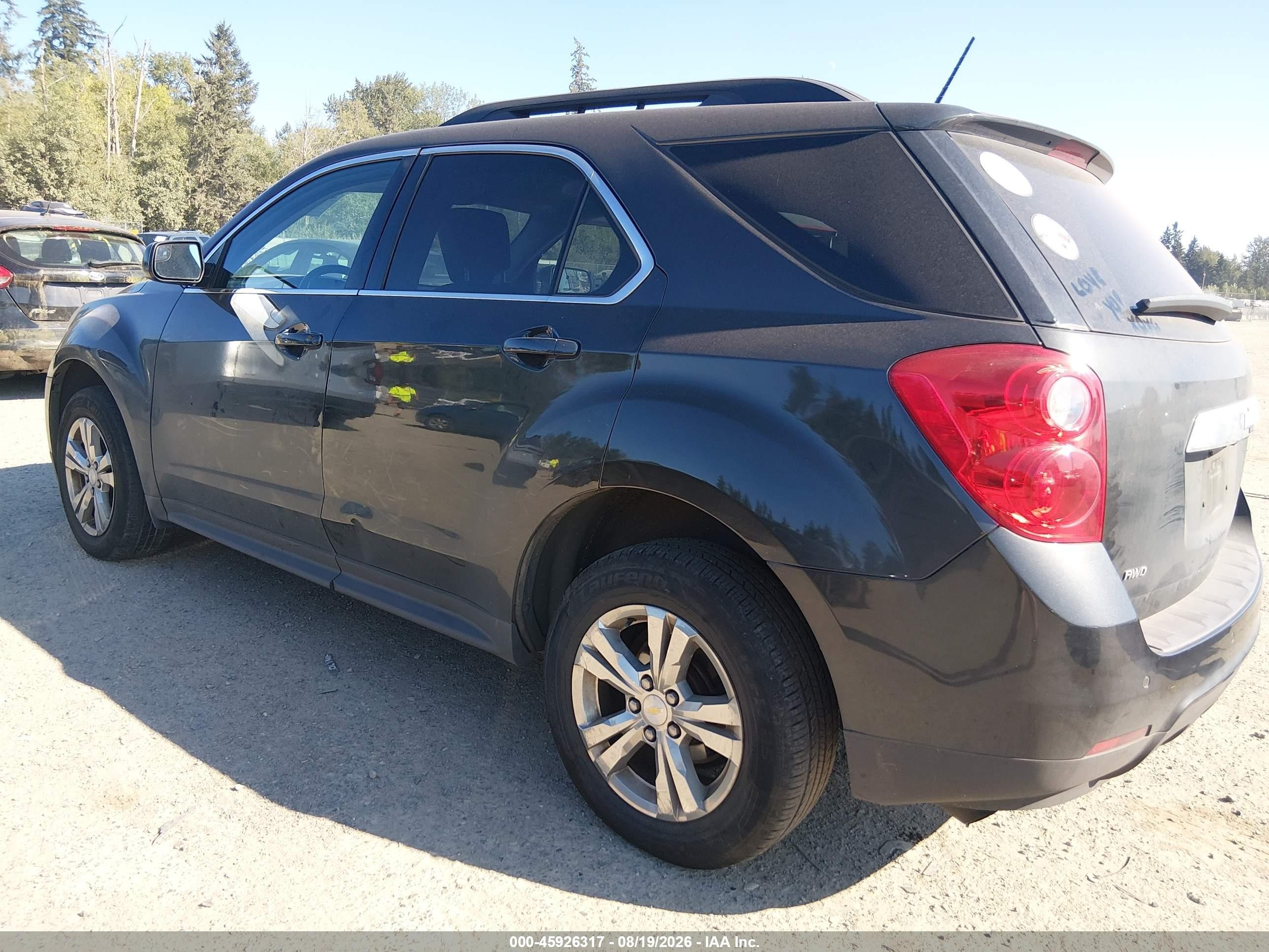 2014 Chevrolet Equinox Lt Черный vin: 2GNFLGEKXE6294775