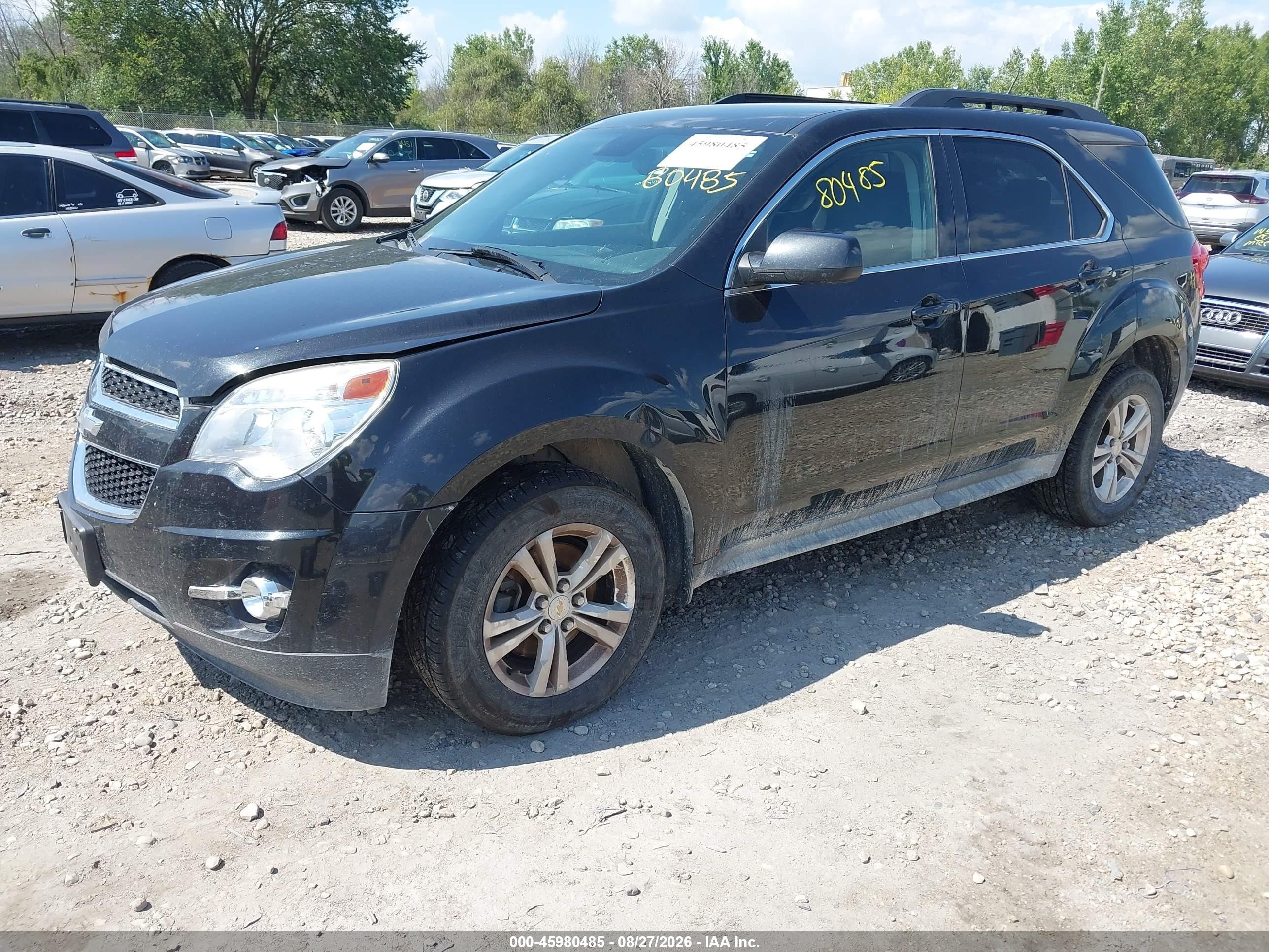 2015 Chevrolet Equinox 2lt Black vin: 2GNFLGEKXF6158244