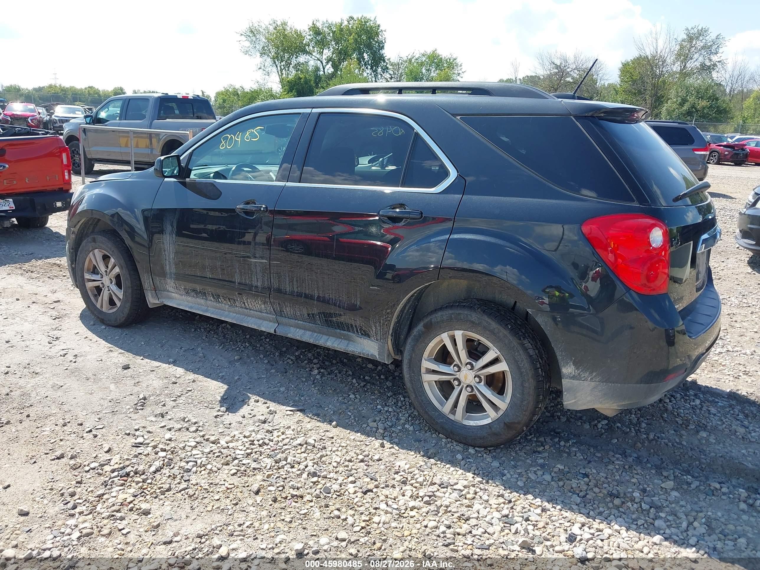 2015 Chevrolet Equinox 2lt Black vin: 2GNFLGEKXF6158244
