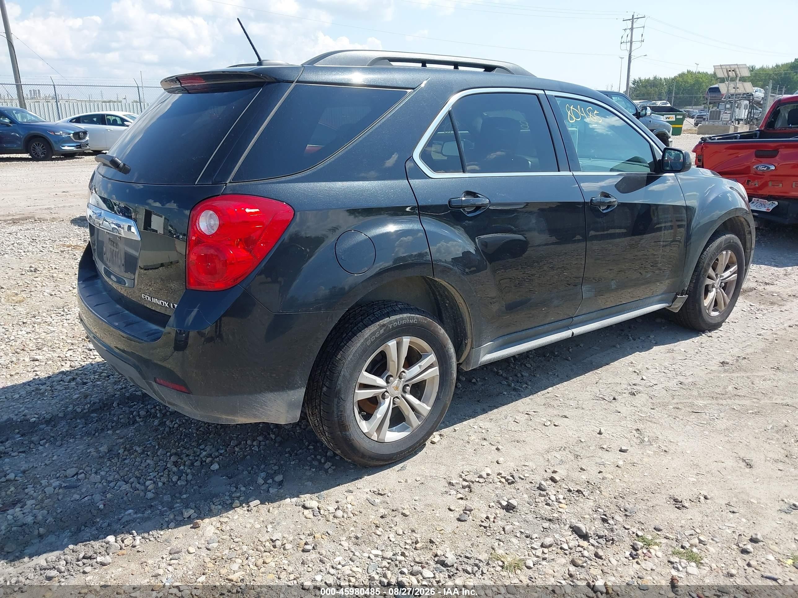 2015 Chevrolet Equinox 2lt Black vin: 2GNFLGEKXF6158244