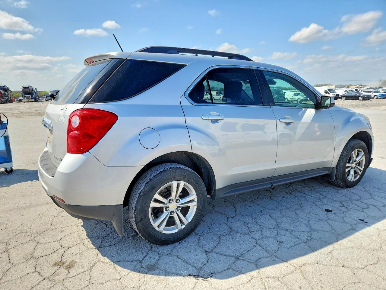 2015 Chevrolet Equinox Lt Silver vin: 2GNFLGEKXF6255900