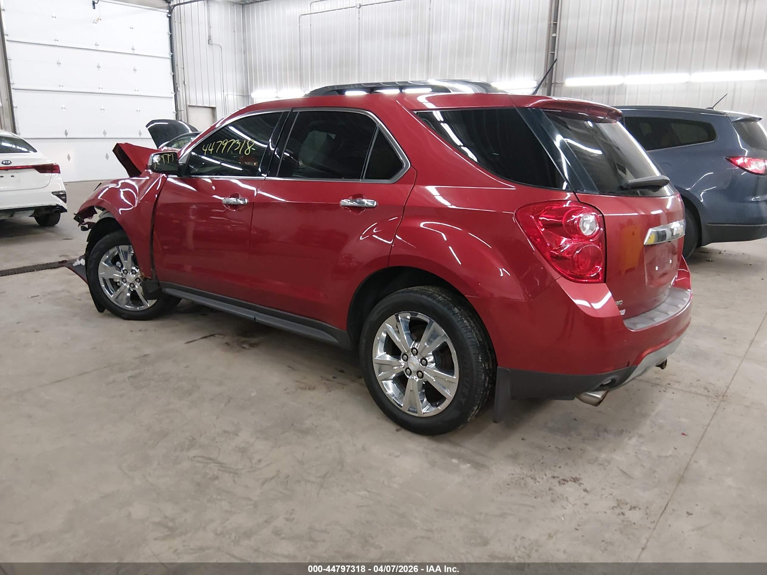 2014 Chevrolet Equinox Ltz Красный vin: 2GNFLHE30E6121961