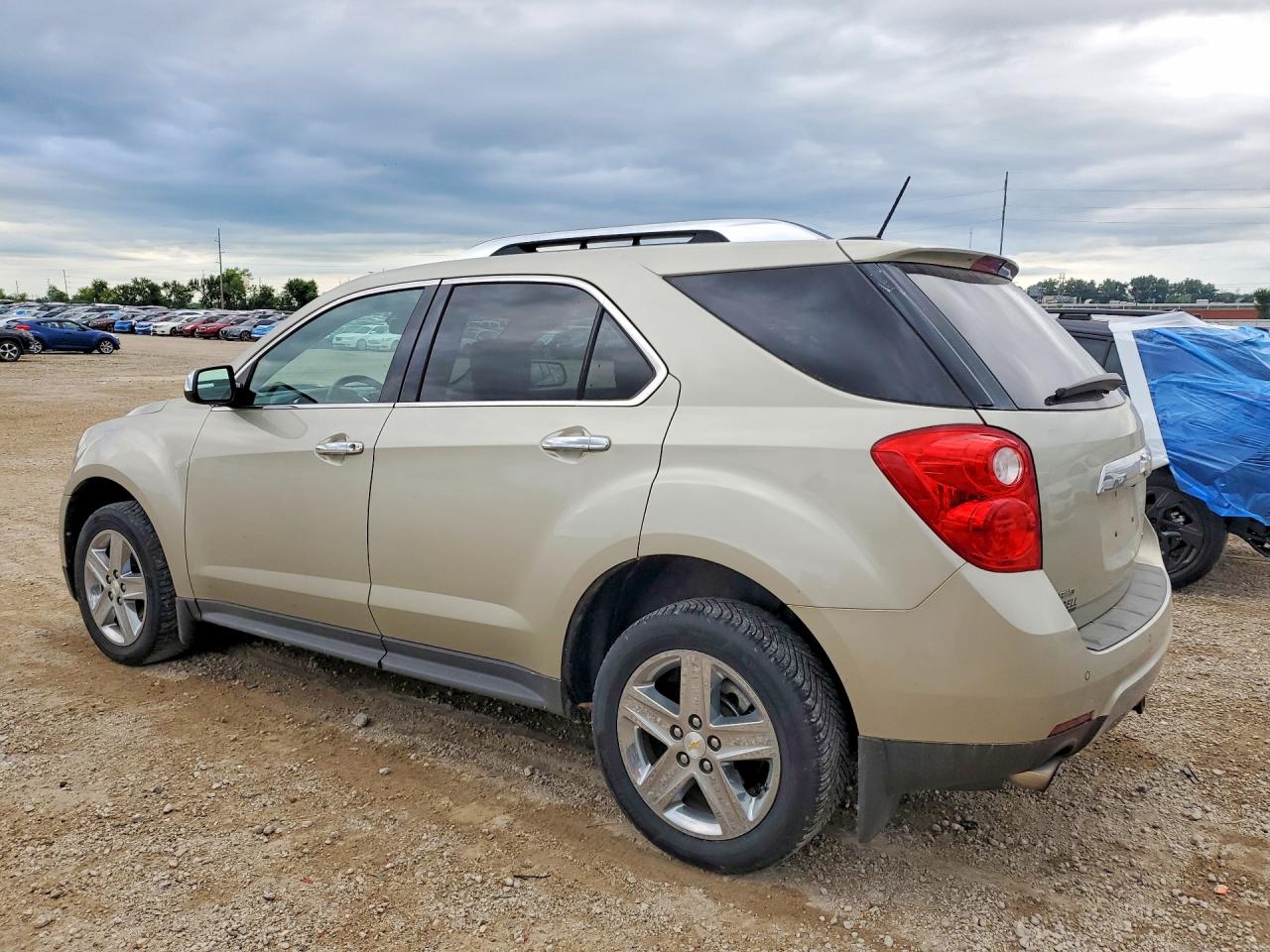 2015 Chevrolet Equinox Ltz Tan vin: 2GNFLHE30F6294610