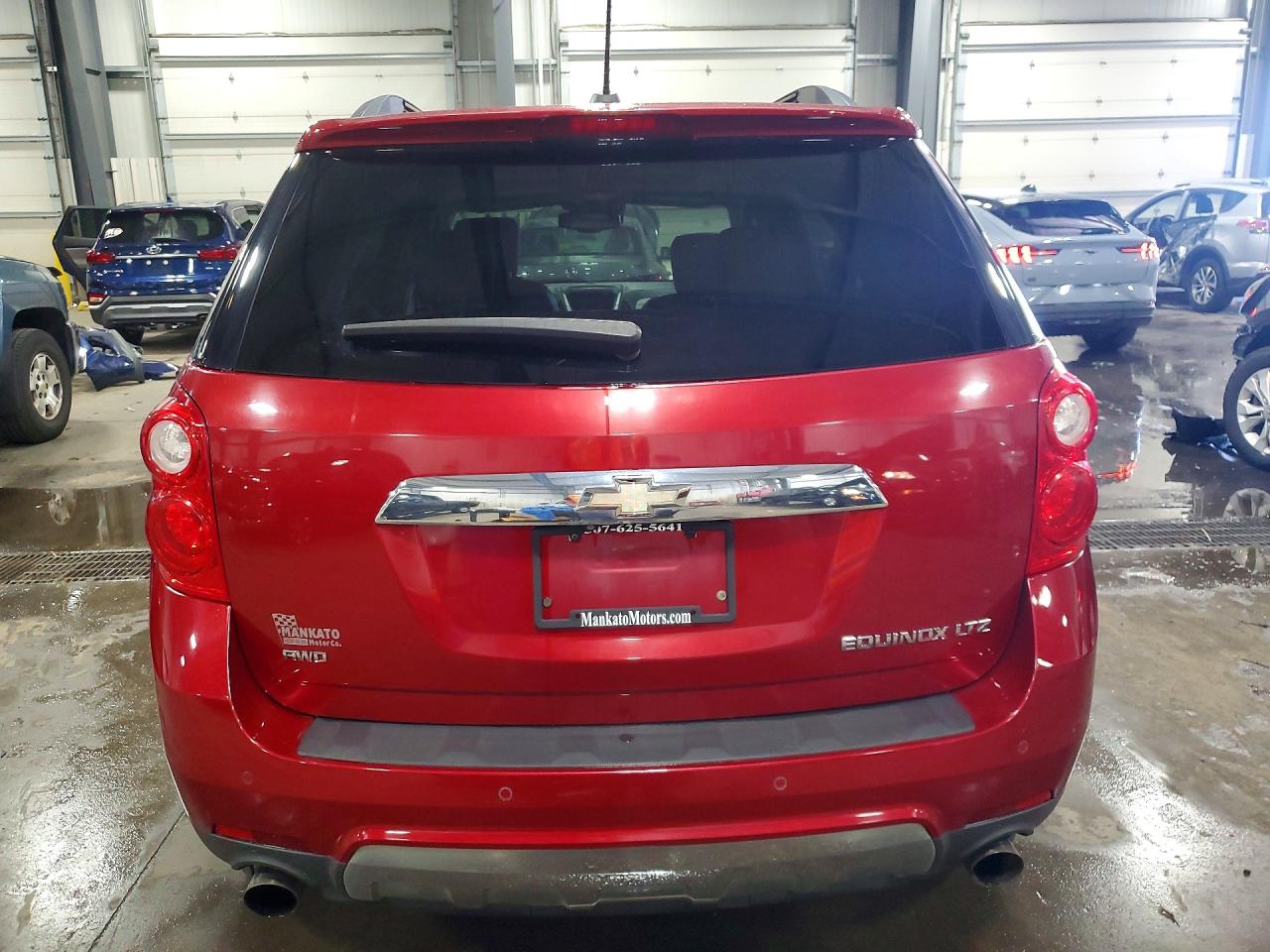 2015 Chevrolet Equinox Ltz Red vin: 2GNFLHE30F6323331