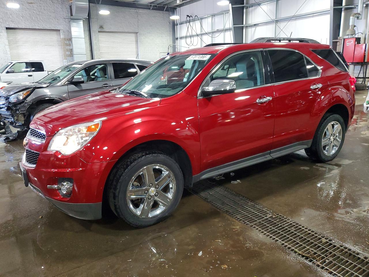 2015 Chevrolet Equinox Ltz Red vin: 2GNFLHE30F6323331