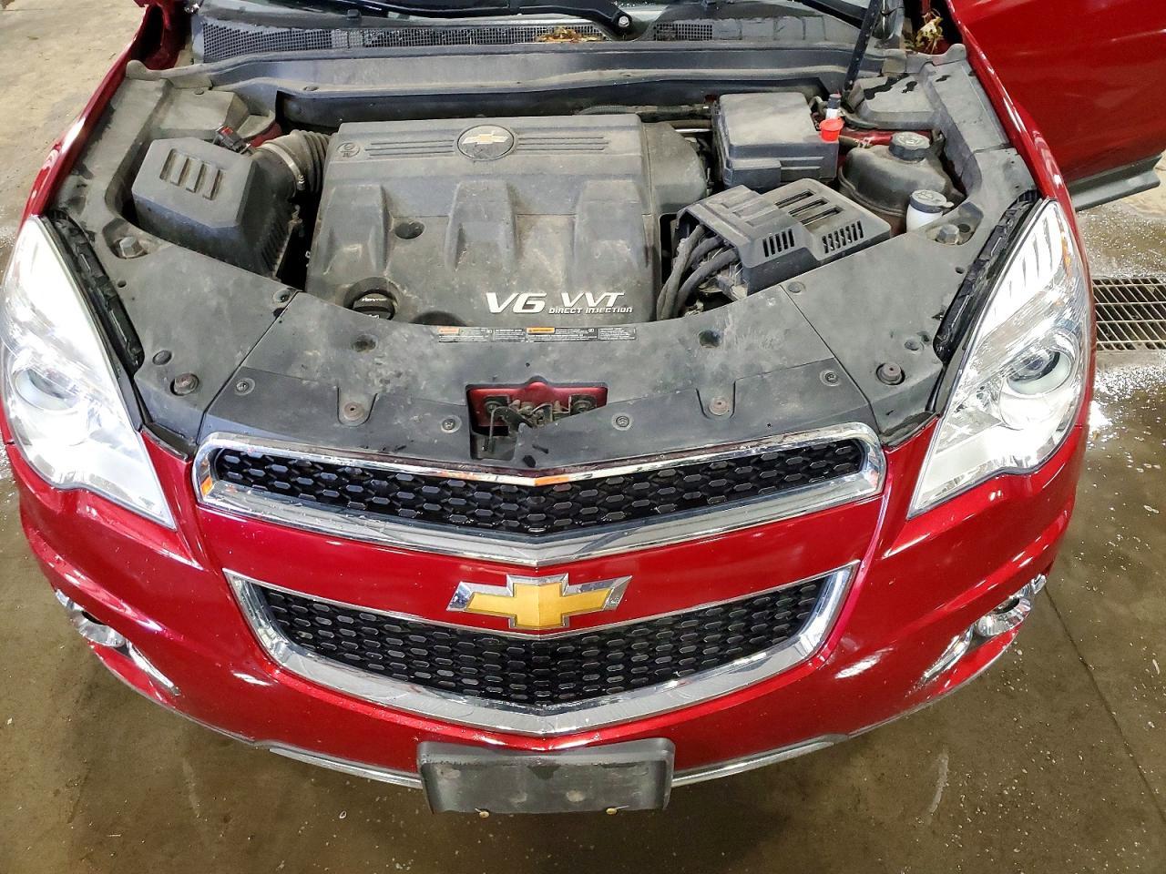 2015 Chevrolet Equinox Ltz Red vin: 2GNFLHE30F6323331