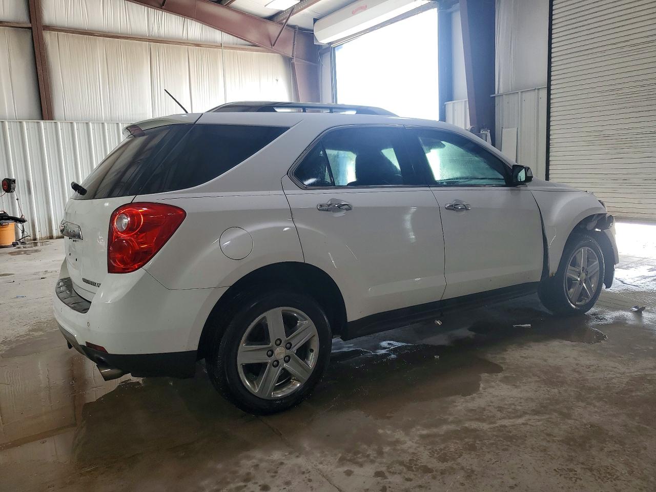 2015 Chevrolet Equinox Ltz White vin: 2GNFLHE30F6335074