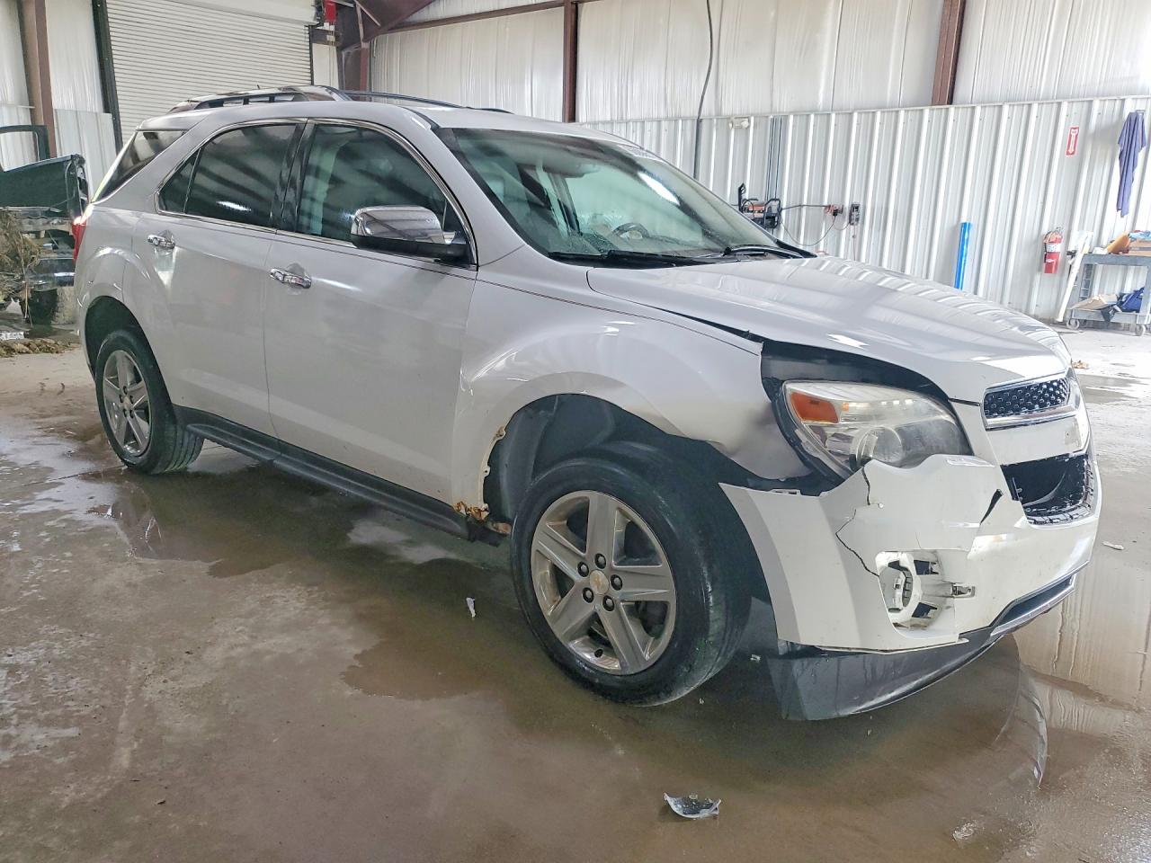 2015 Chevrolet Equinox Ltz White vin: 2GNFLHE30F6335074