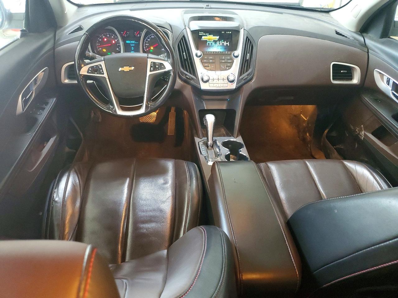 2015 Chevrolet Equinox Ltz White vin: 2GNFLHE30F6335074