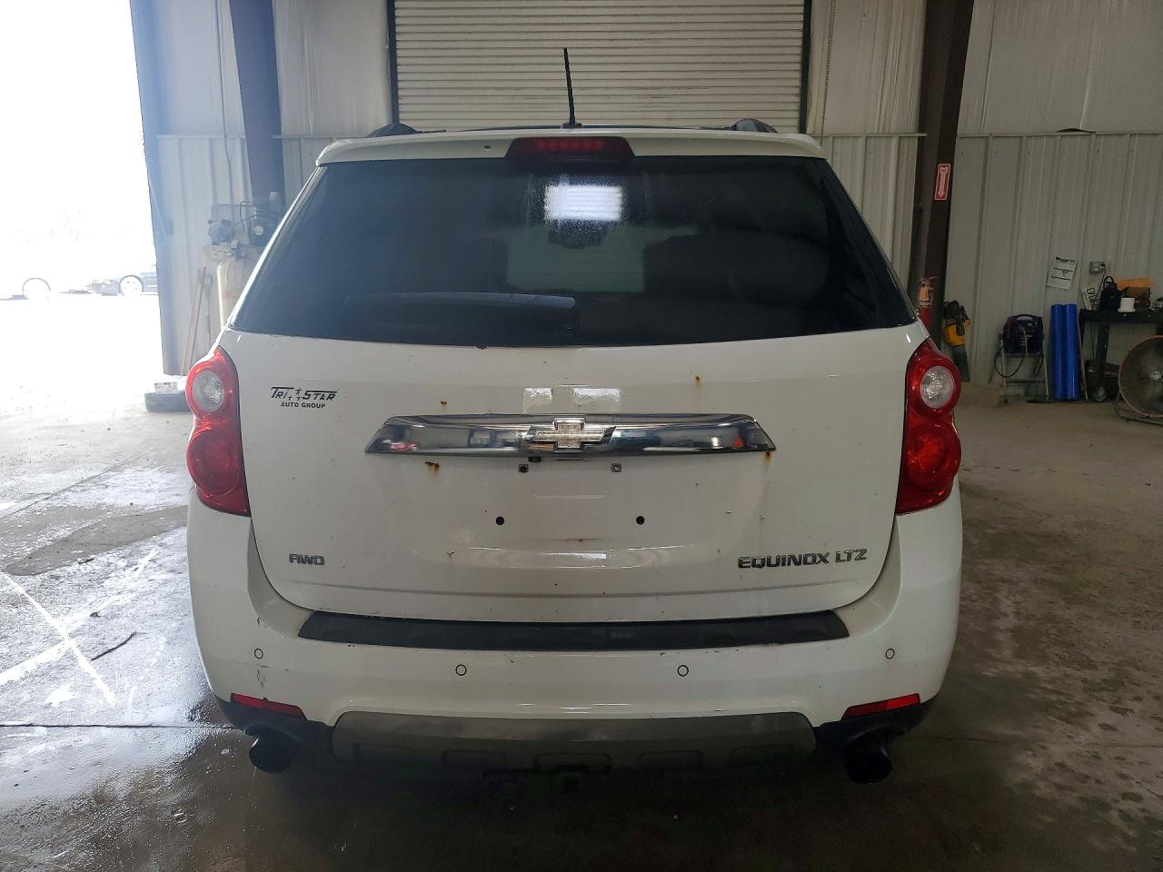 2015 Chevrolet Equinox Ltz White vin: 2GNFLHE30F6335074