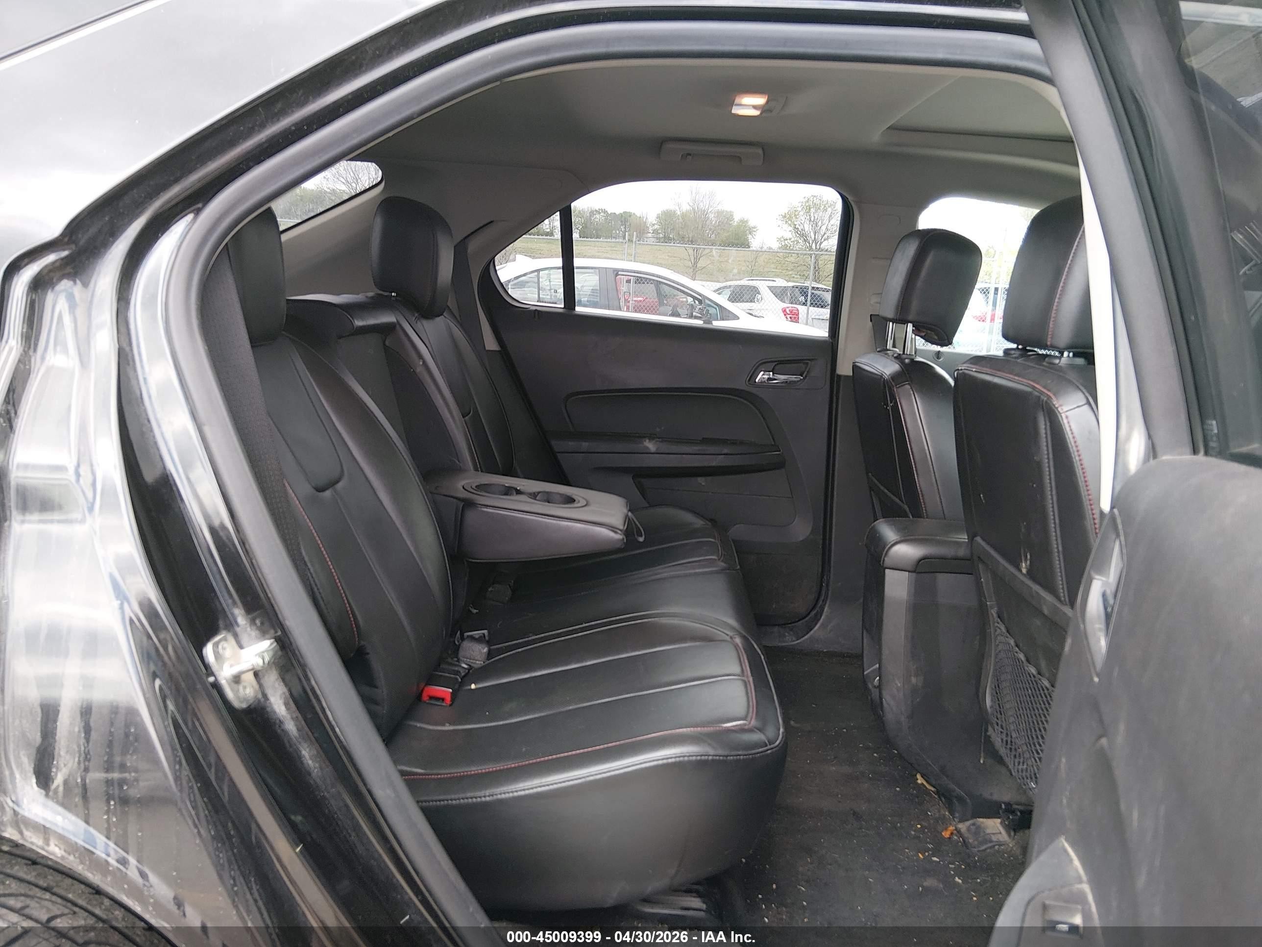 2014 Chevrolet Equinox Ltz Black vin: 2GNFLHE31E6159943