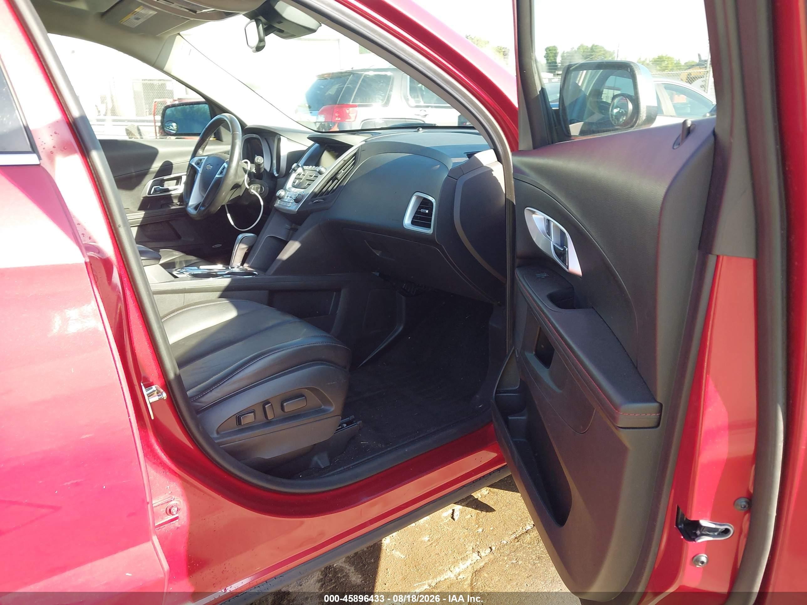 2015 Chevrolet Equinox Ltz Red vin: 2GNFLHE31F6267285