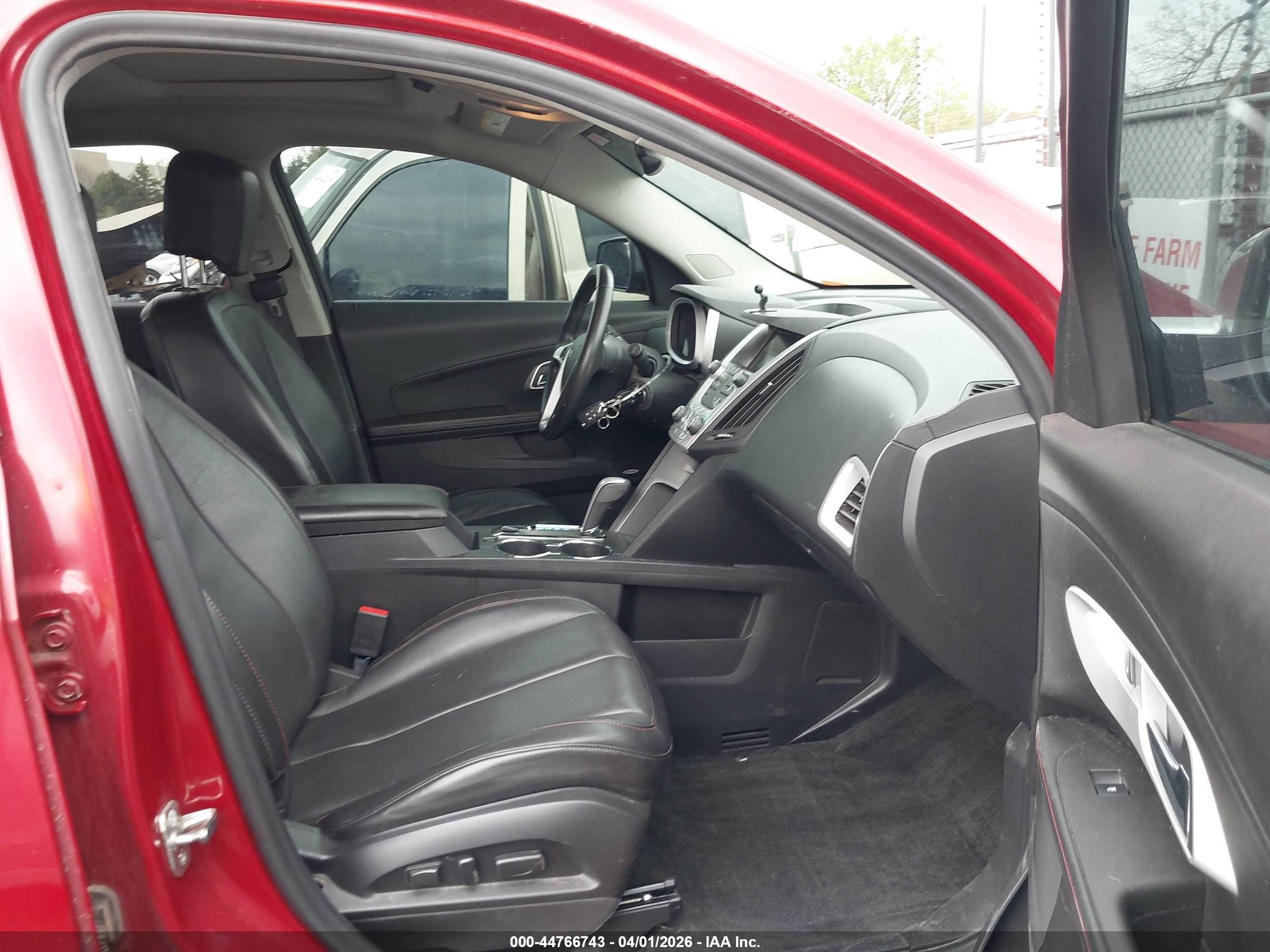 2015 Chevrolet Equinox Ltz Красный vin: 2GNFLHE31F6332748