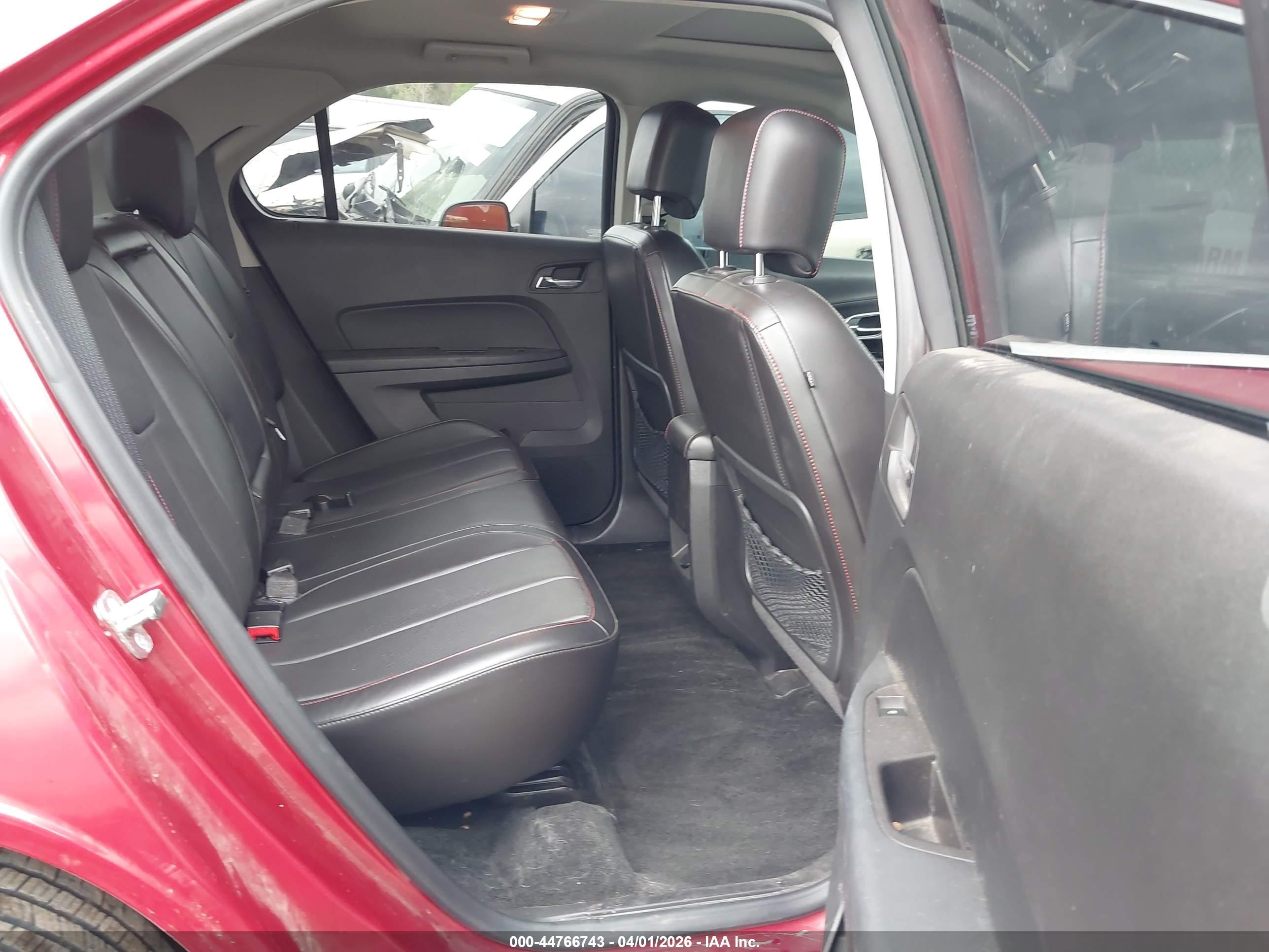 2015 Chevrolet Equinox Ltz Красный vin: 2GNFLHE31F6332748