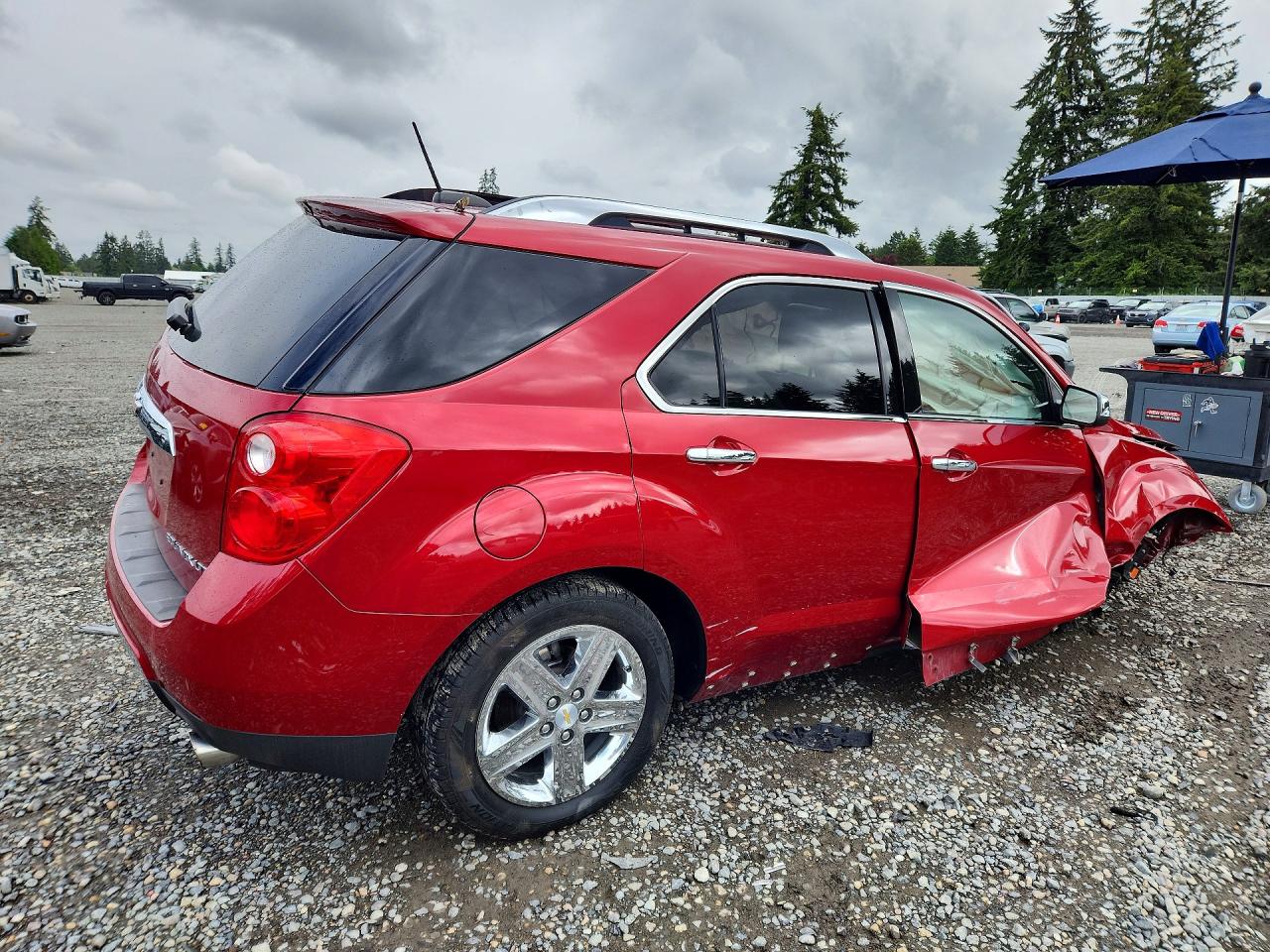 2015 Chevrolet Equinox Ltz Бордовый vin: 2GNFLHE31F6428623