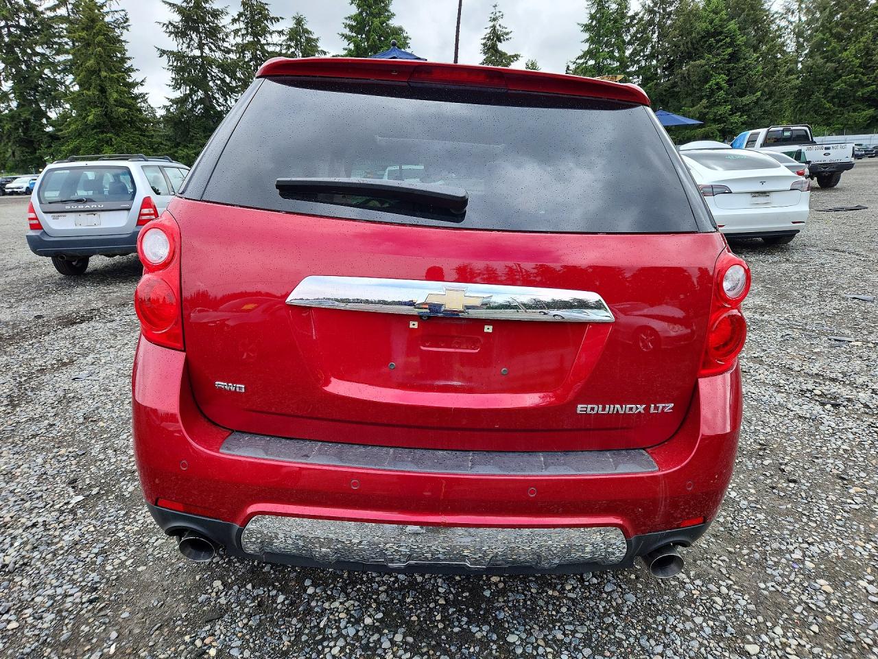 2015 Chevrolet Equinox Ltz Бордовый vin: 2GNFLHE31F6428623