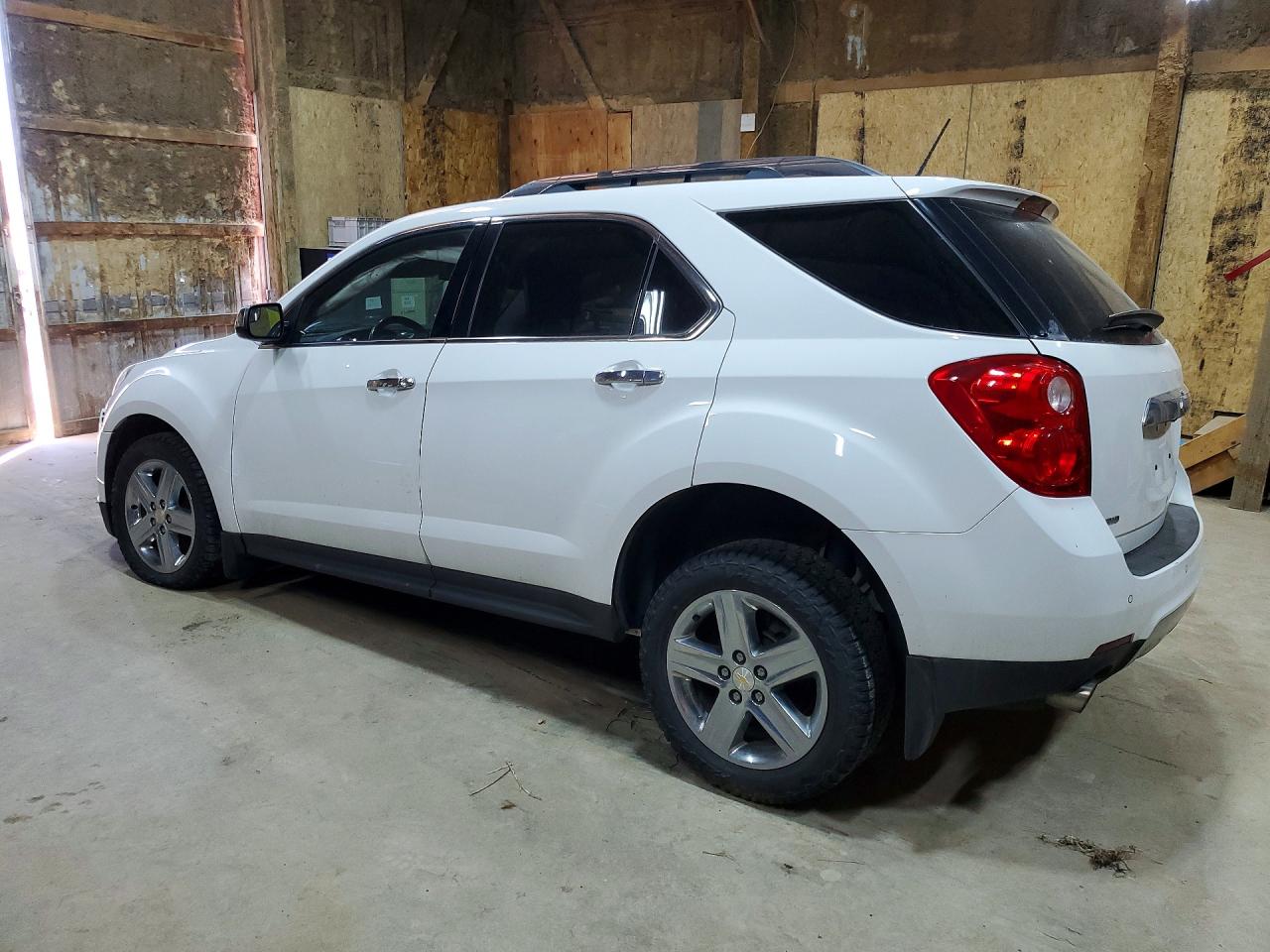 2014 Chevrolet Equinox Ltz White vin: 2GNFLHE32E6157828