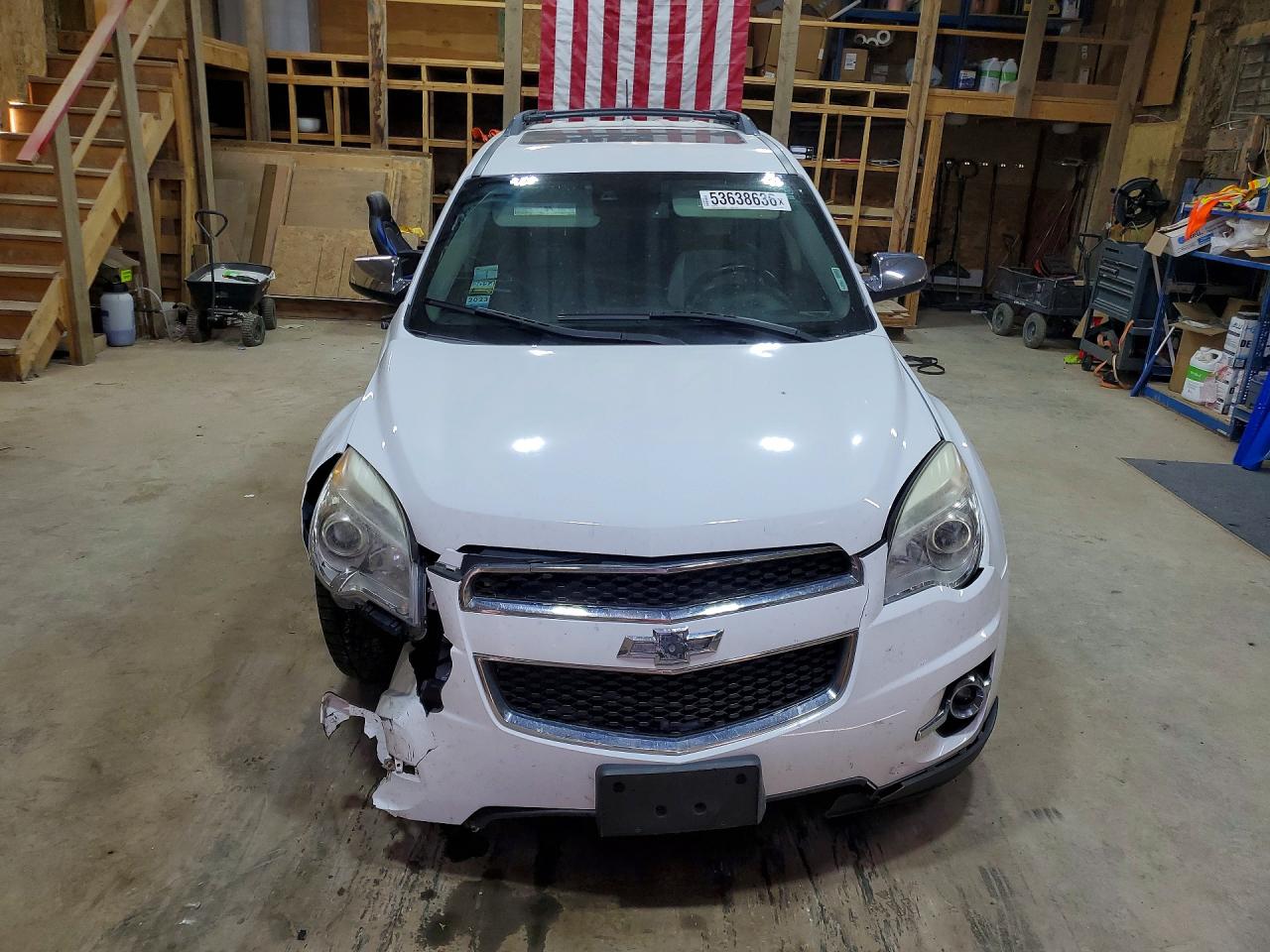 2014 Chevrolet Equinox Ltz White vin: 2GNFLHE32E6157828