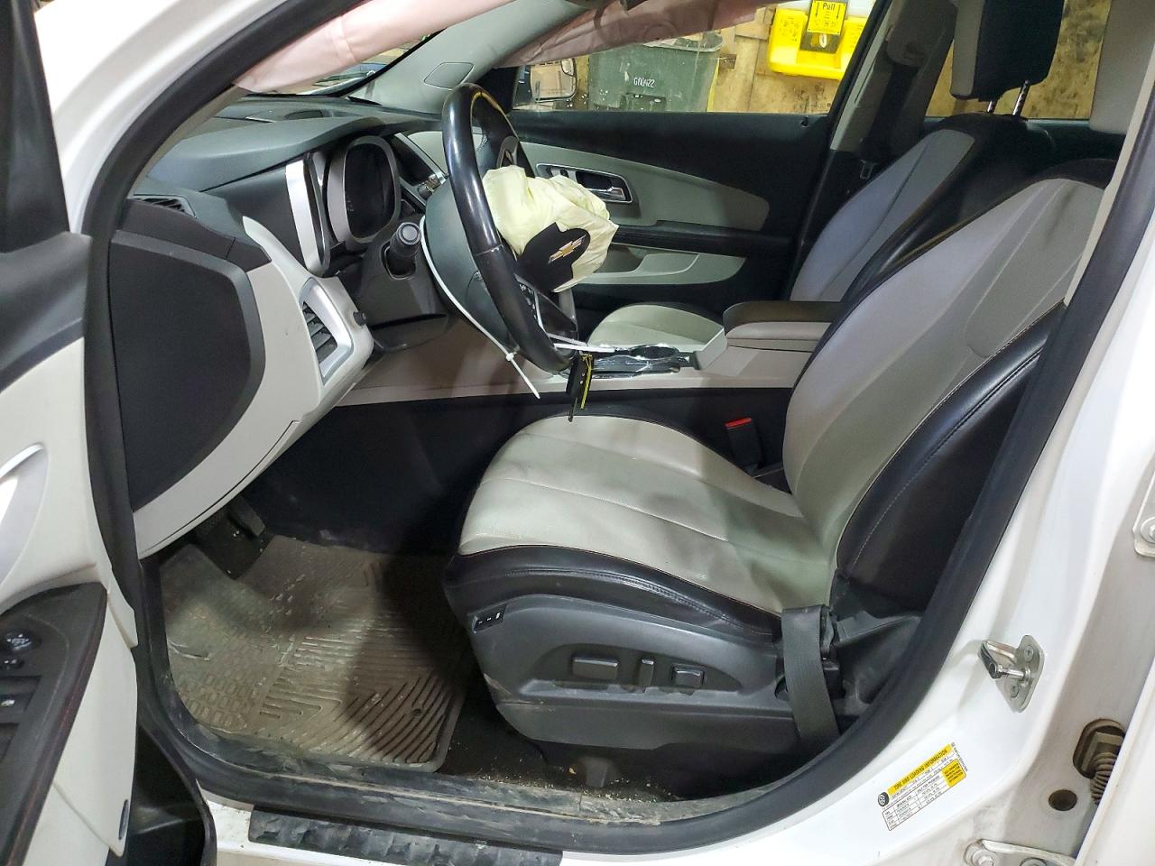 2014 Chevrolet Equinox Ltz White vin: 2GNFLHE32E6157828
