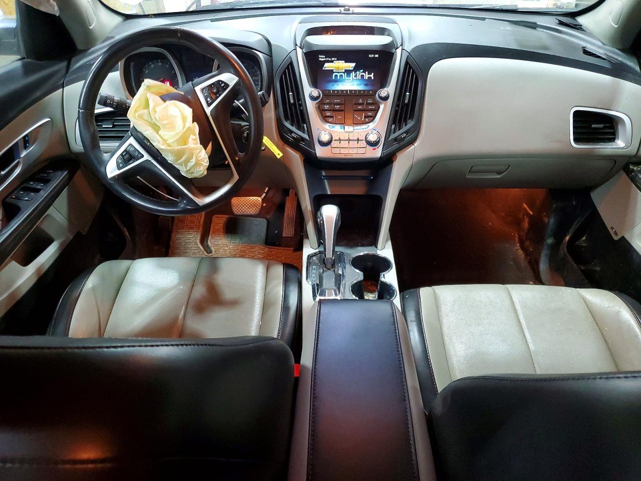 2014 Chevrolet Equinox Ltz White vin: 2GNFLHE32E6157828