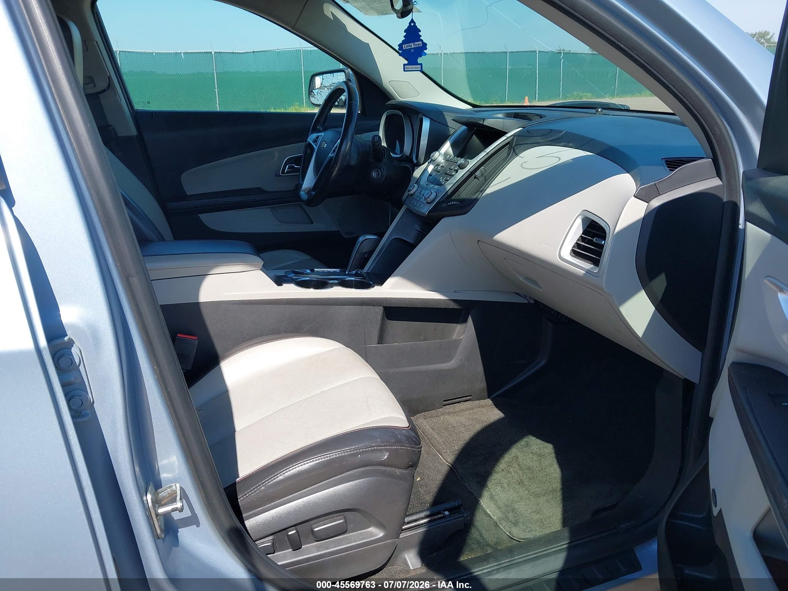 2014 Chevrolet Equinox Ltz Light Blue vin: 2GNFLHE32E6296986