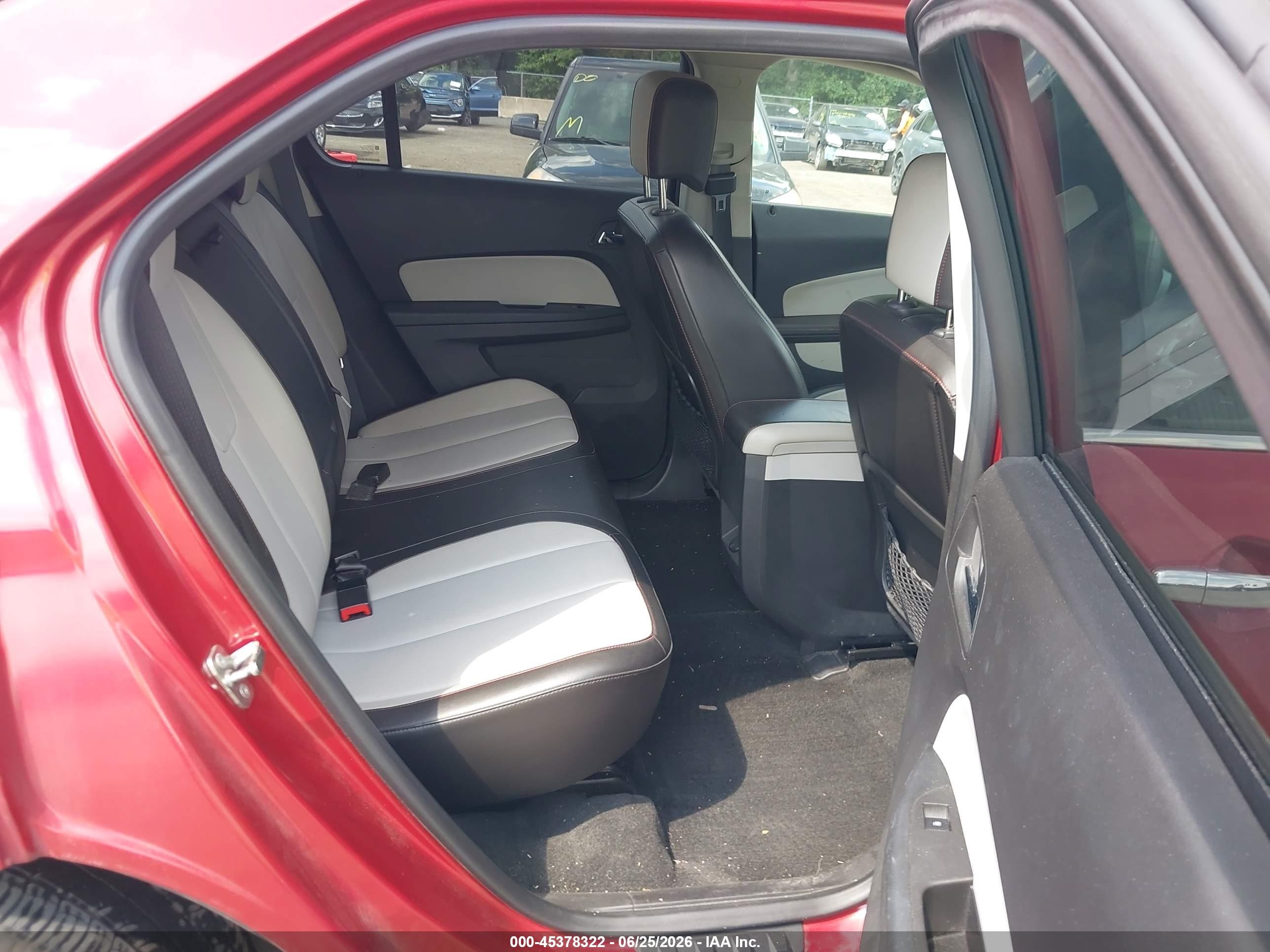 2014 Chevrolet Equinox Ltz Red vin: 2GNFLHE32E6350786