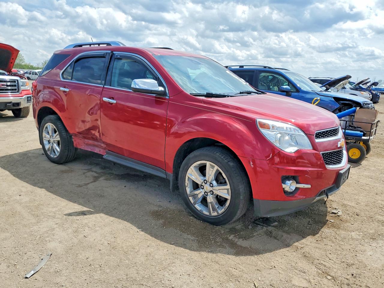 2015 Chevrolet Equinox Ltz Red vin: 2GNFLHE32F6211663