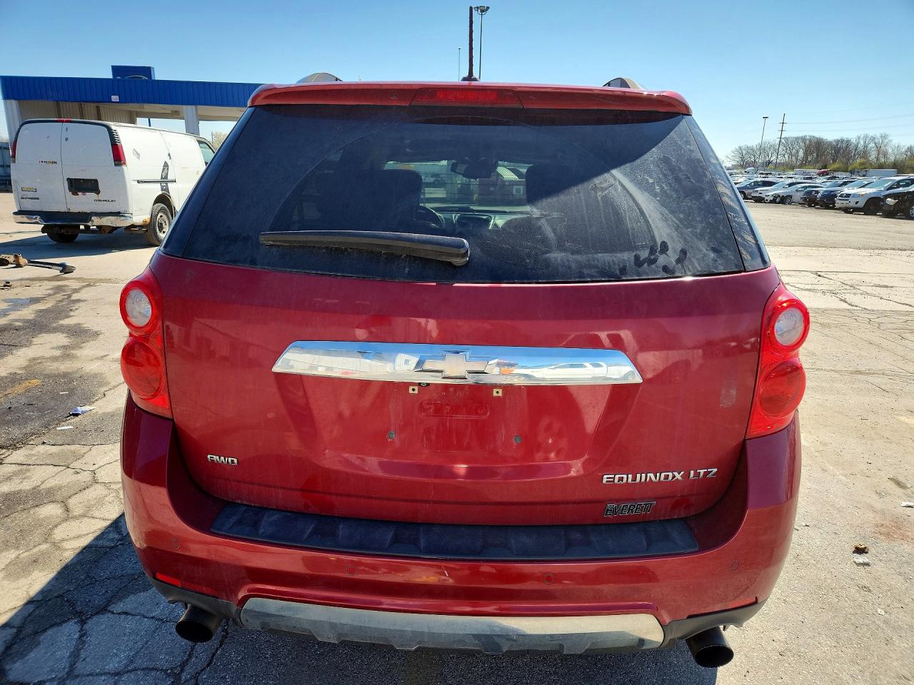 2015 Chevrolet Equinox Ltz Red vin: 2GNFLHE32F6341815
