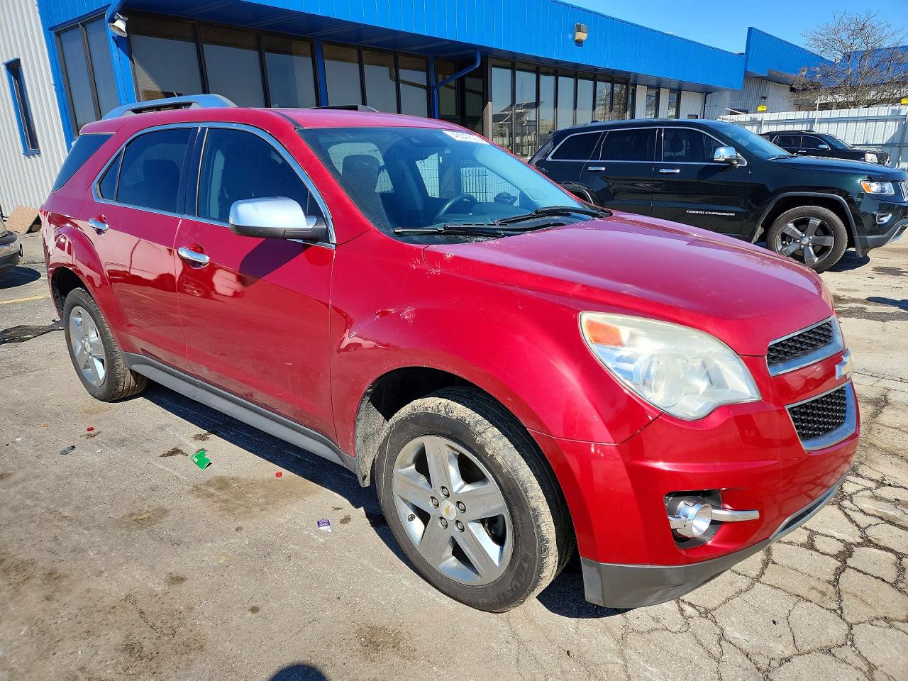 2015 Chevrolet Equinox Ltz Red vin: 2GNFLHE32F6341815